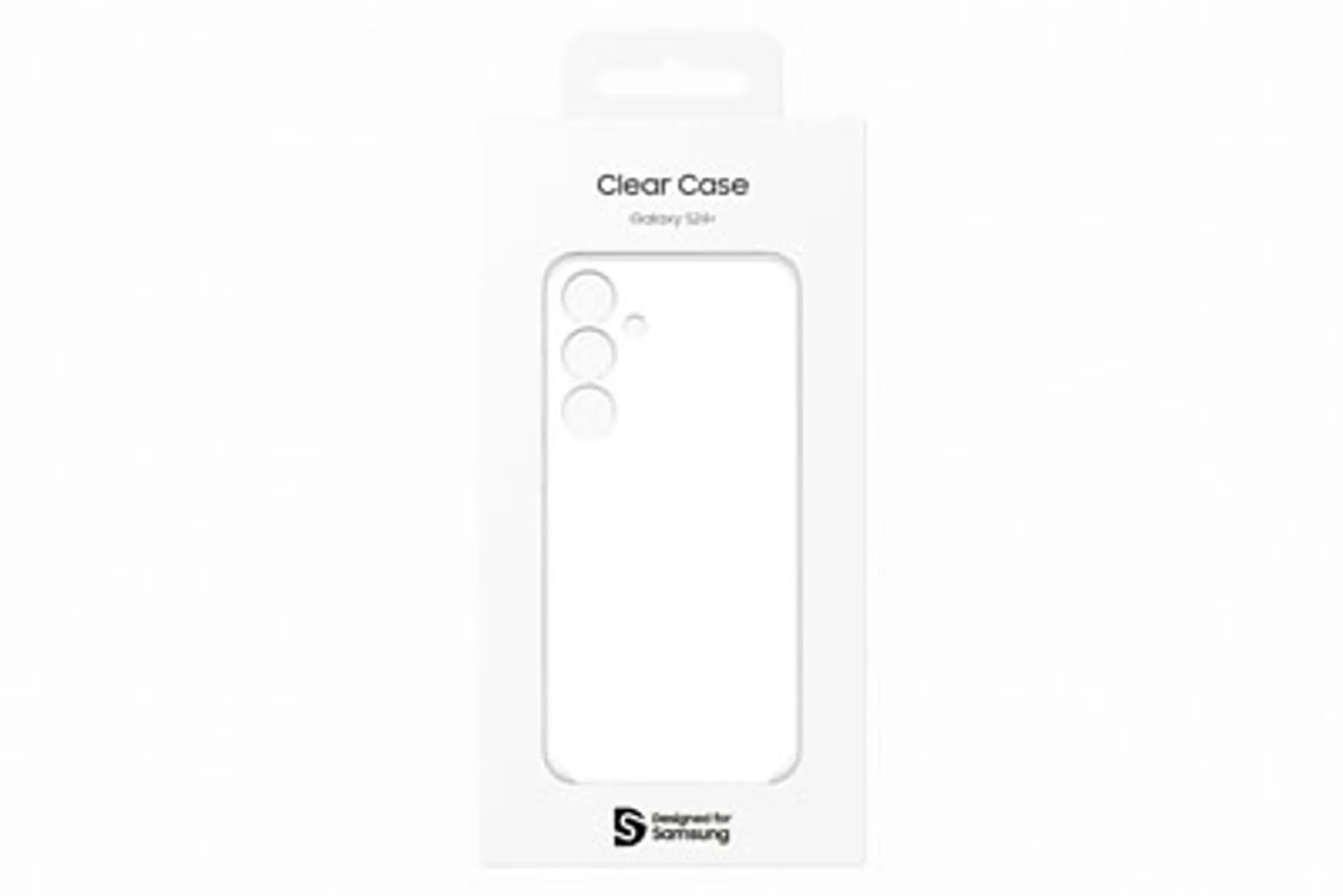 Samsung Clear cover voor Galaxy S24+ - Transparant image