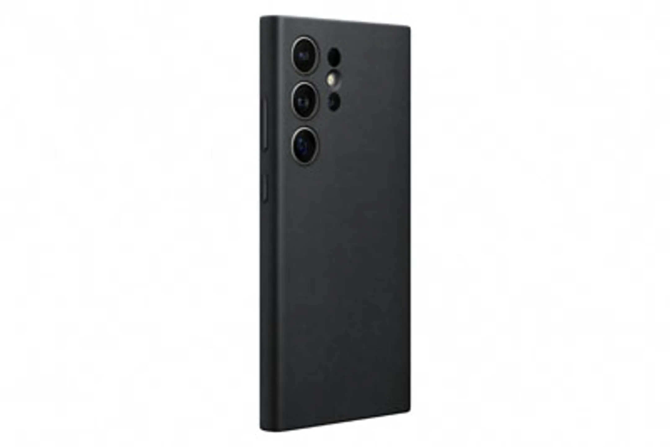 Samsung Coque en cuir pour Galaxy S24 Ultra - Noir image
