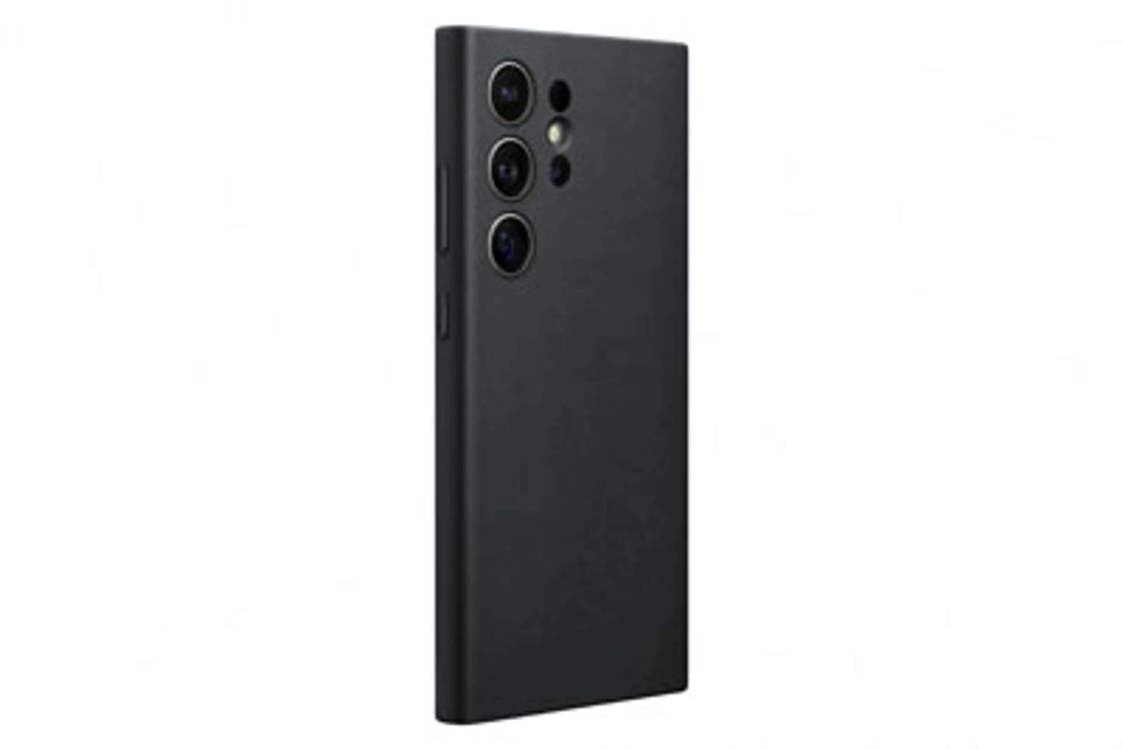 Samsung Leren backcover voor Galaxy S24 Ultra - Zwart image