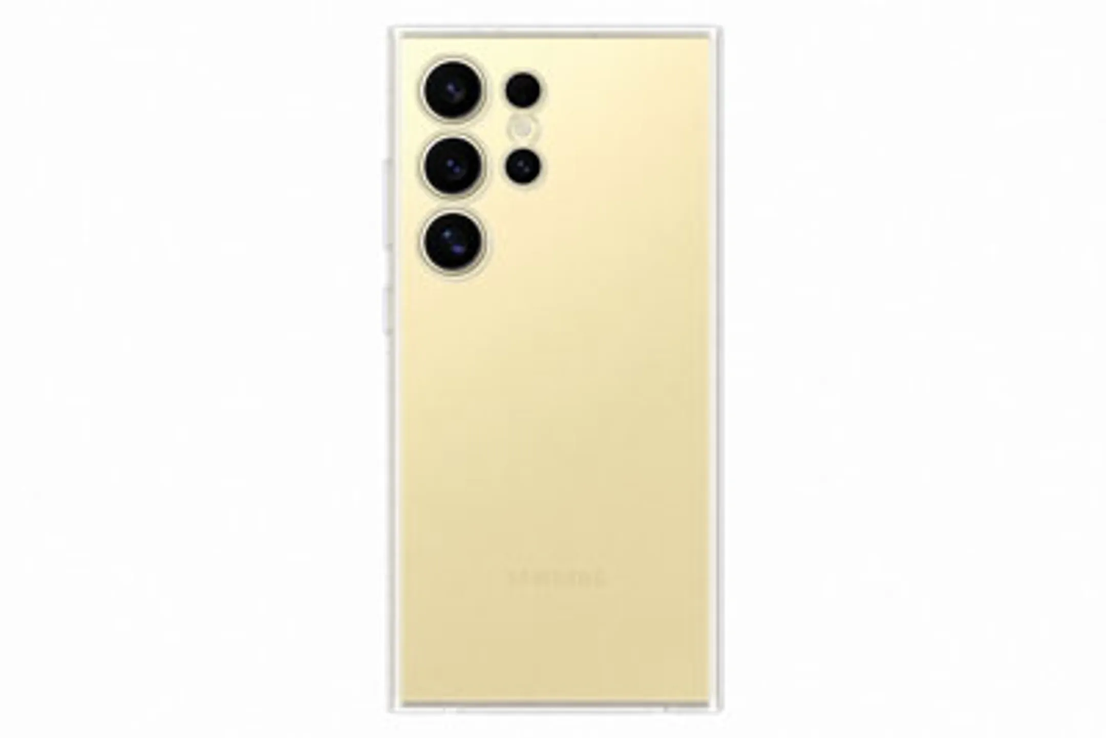 Clear cover voor Galaxy S24 Ultra - Transparant