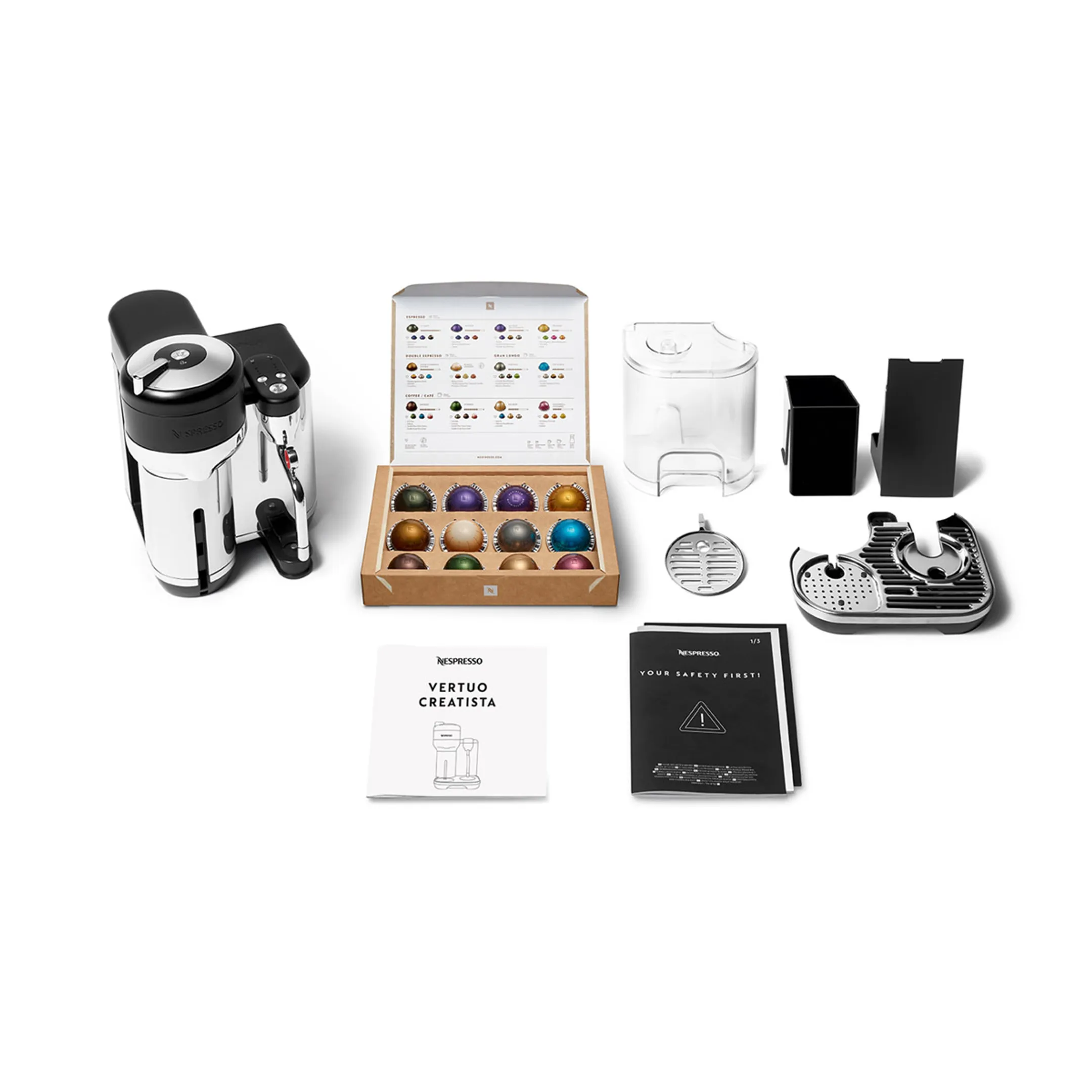 Sage Koffiemachine Nespresso Vertuo Creatista Black Truffle image