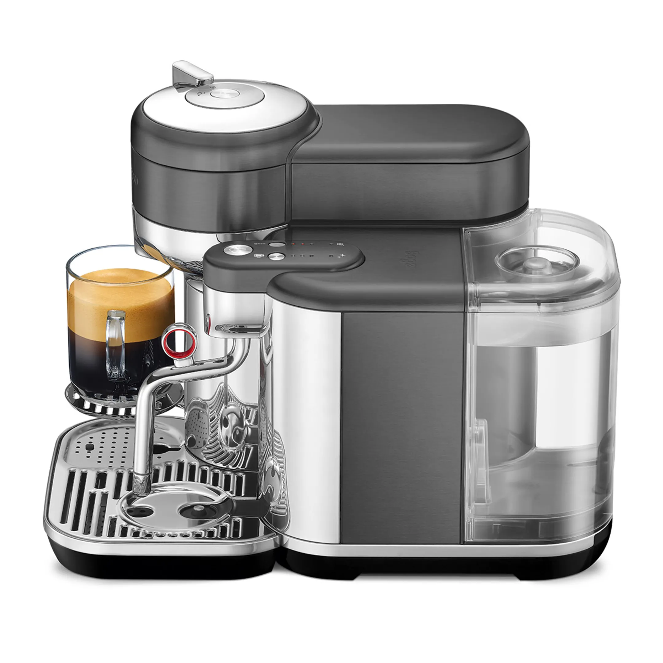 Sage Koffiemachine Nespresso Vertuo Creatista Black Stainless Steel image