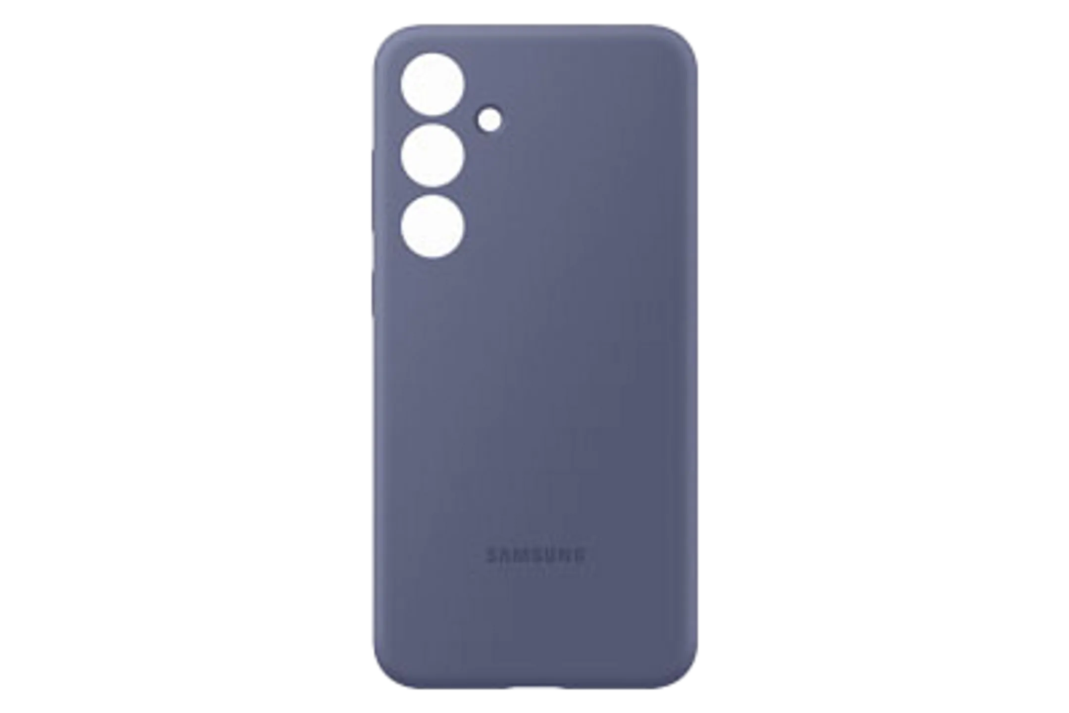 Silicone Backcover voor Galaxy S24+ - Violet