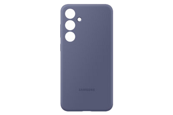 Silicone Backcover voor Galaxy S24+ - Violet