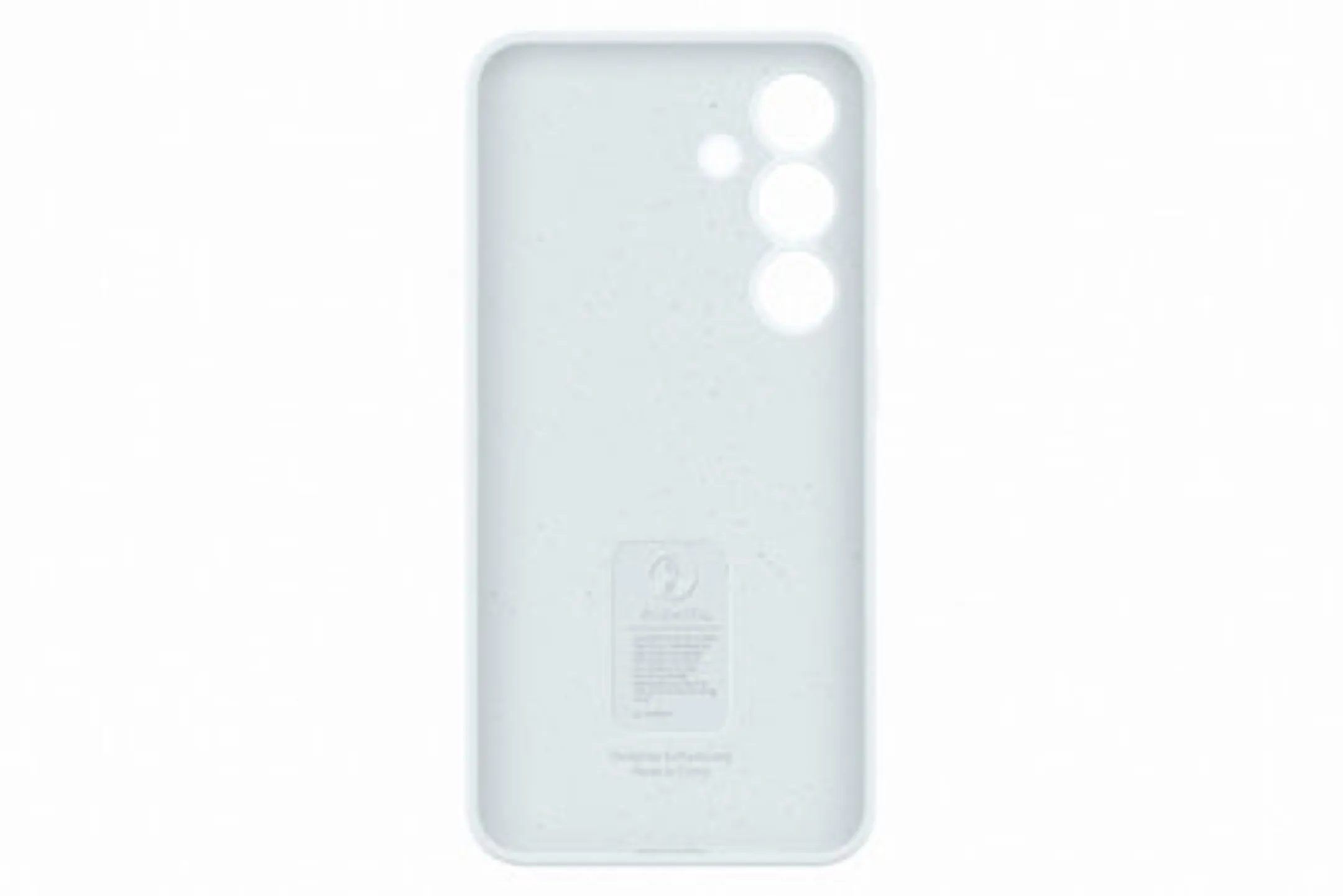 Samsung Silicone Backcover voor Galaxy S24 - Wit image