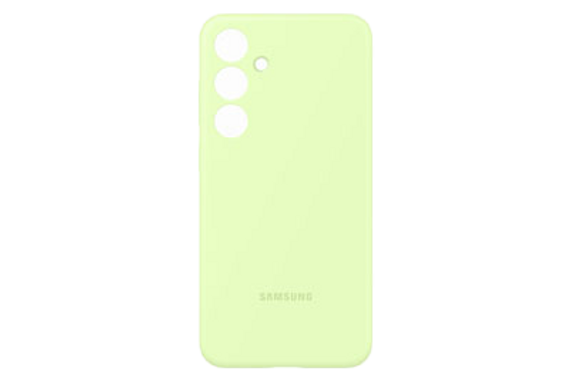 Coque en silicone pour Galaxy S24+ - Vert