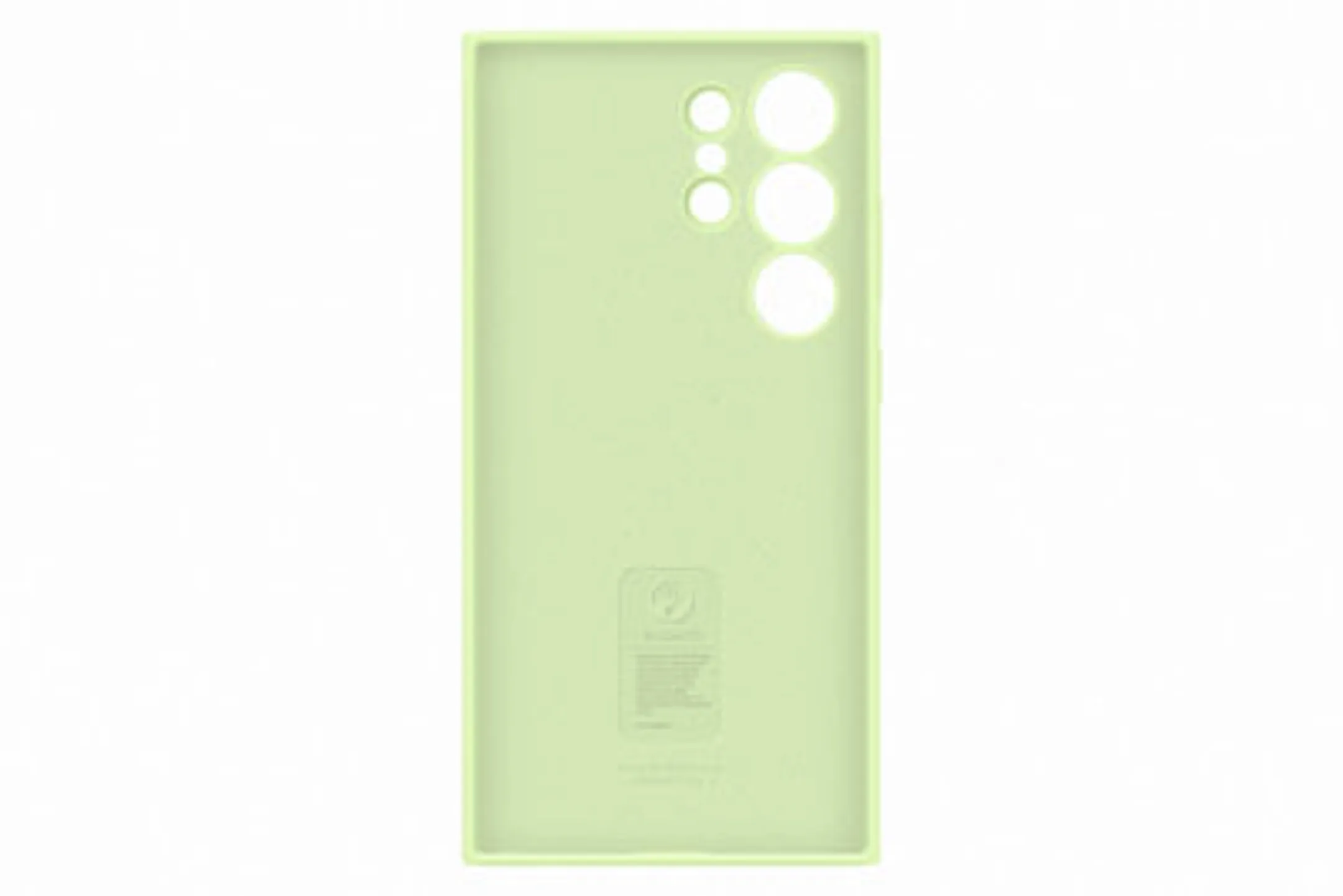 Samsung Silicone Backcover voor Galaxy S24 Ultra - Groen image