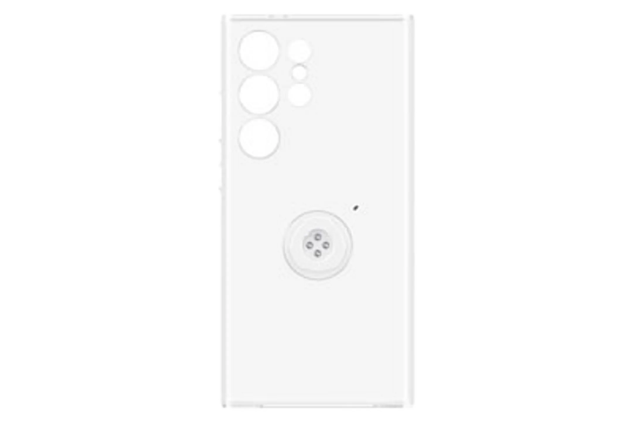 Clear Gadget cover pour Galaxy S24 Ultra - Transparent