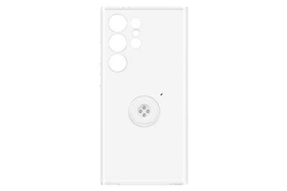 Clear Gadget cover voor Galaxy S24 Ultra- Transparant