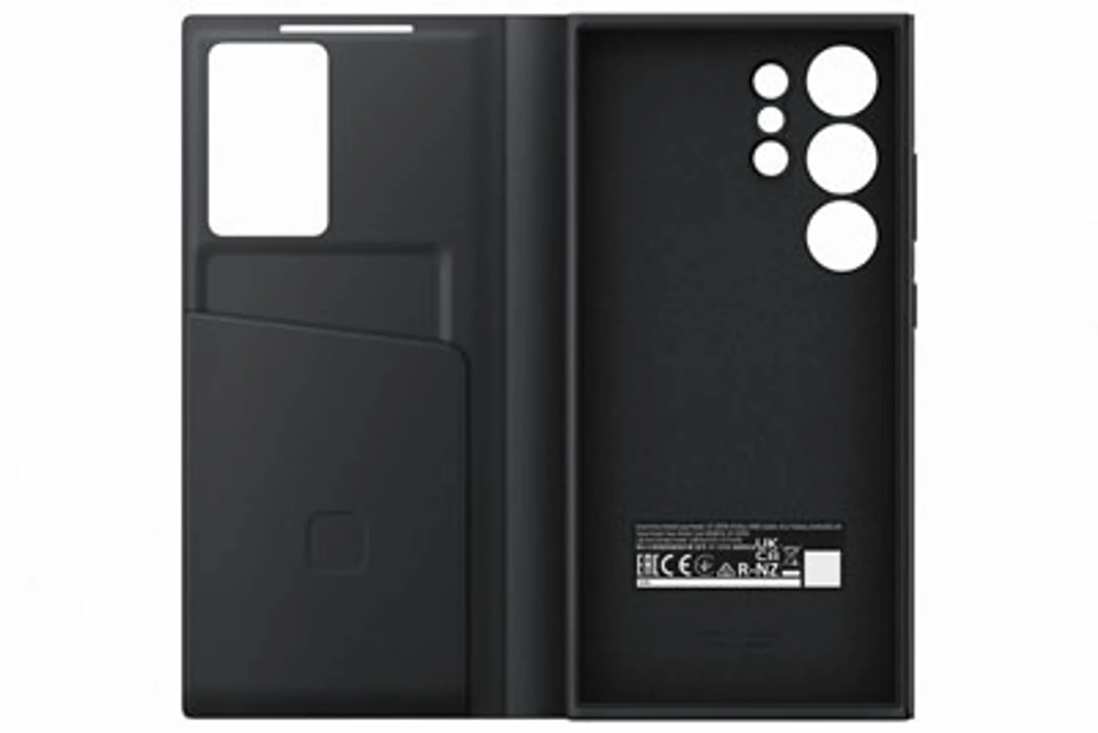 Samsung Smart View Wallet Case voor Galaxy S24 Ultra - Zwart image