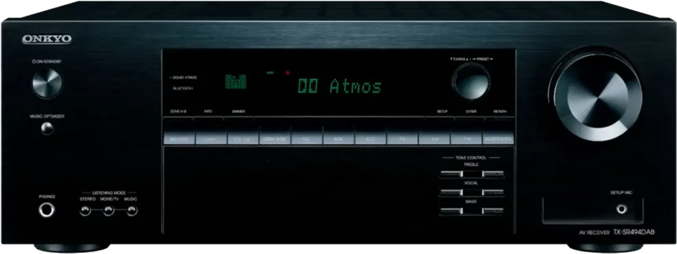  Onkyo TX-SR494D receiver - Zwart