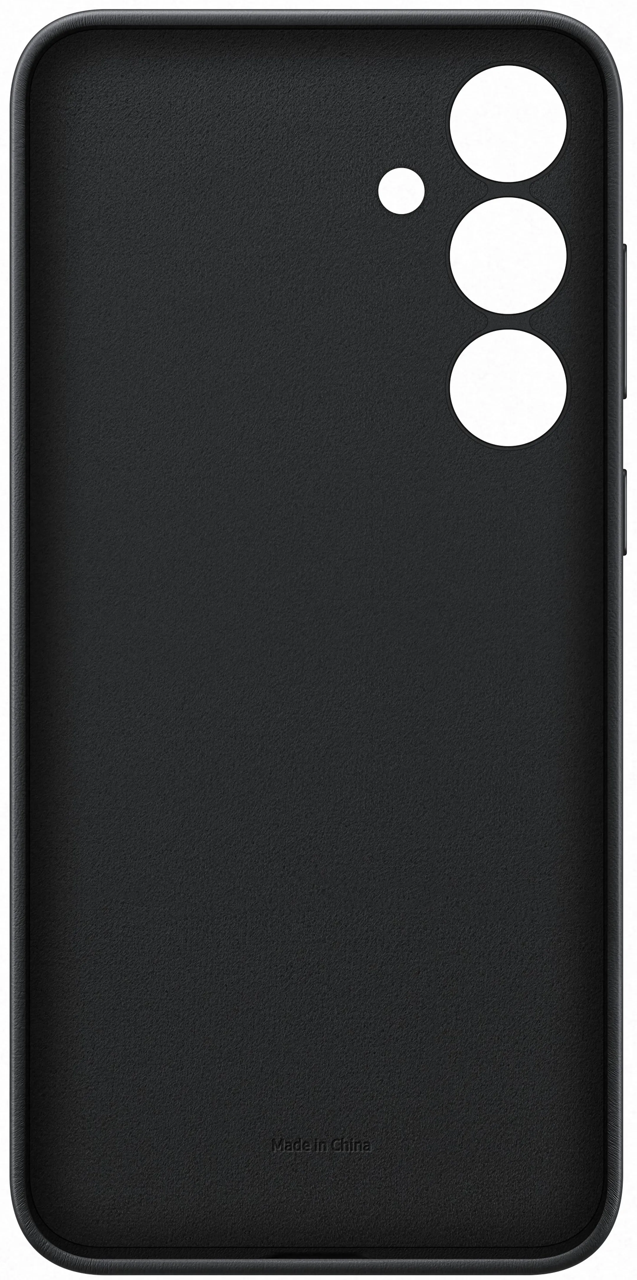 Samsung Leren backcover voor Galaxy S24+ - Zwart image