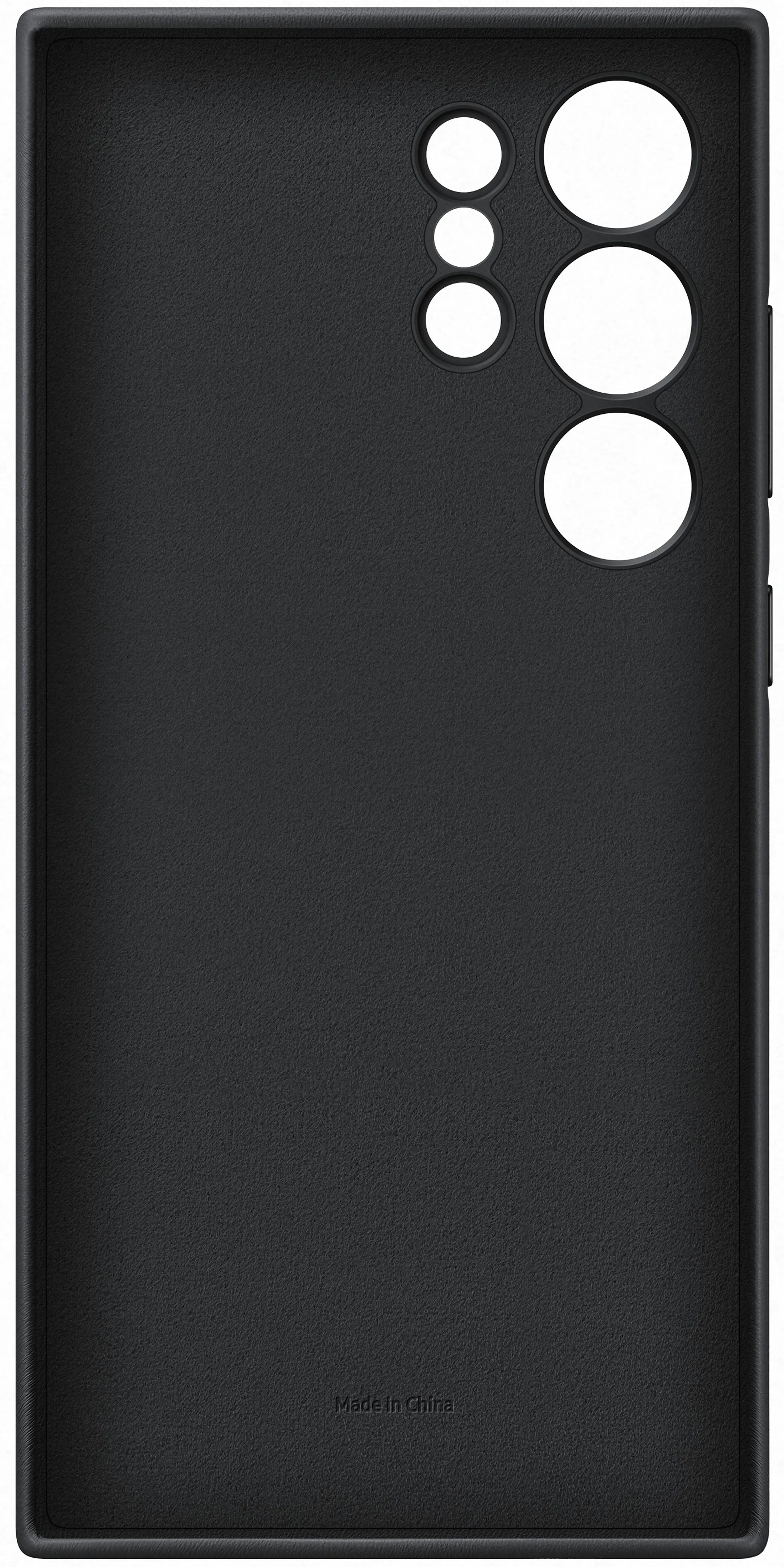 Samsung Coque en cuir pour Galaxy S24 Ultra - Noir image