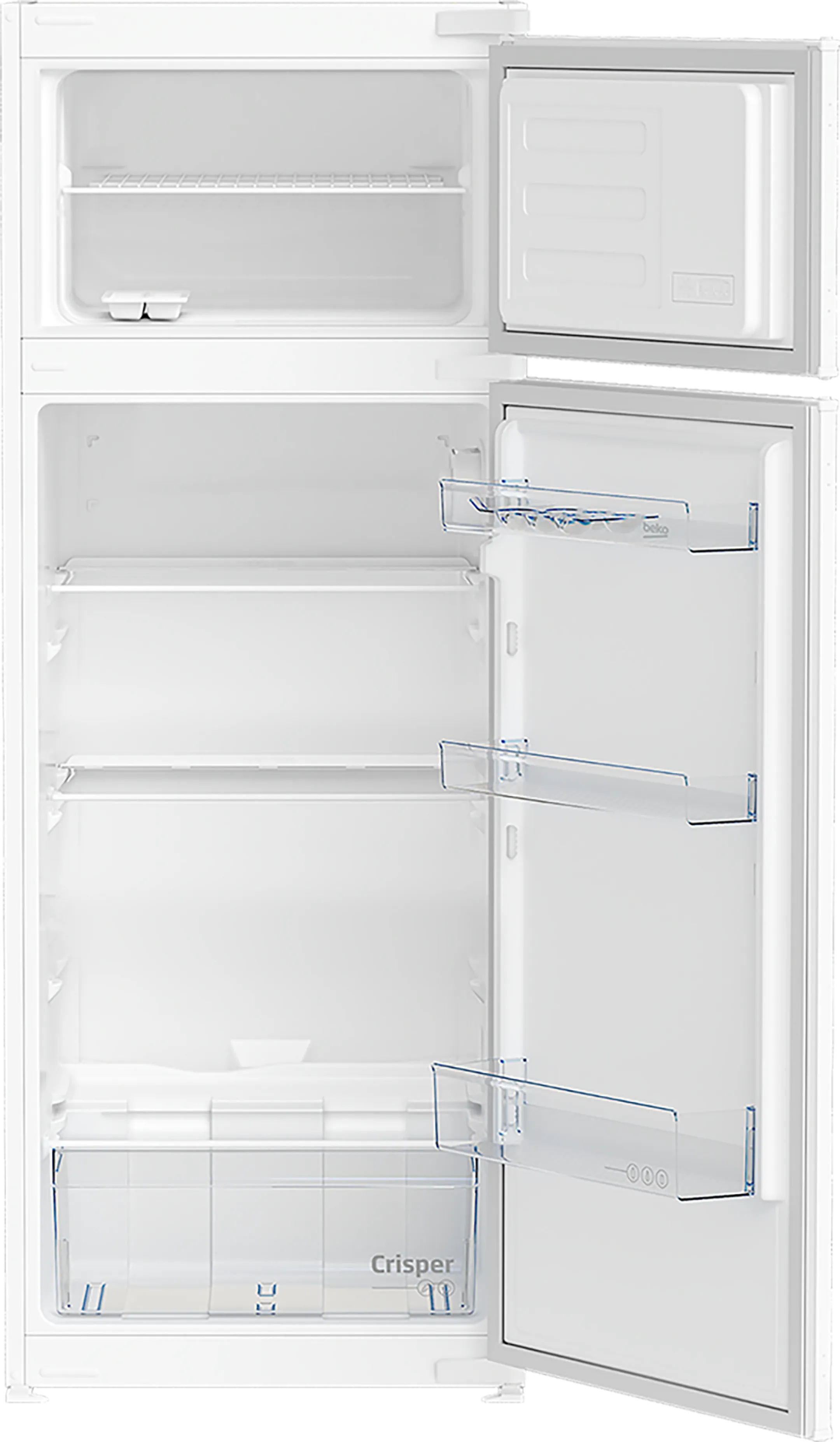 Beko Inbouw koelkast met diepvries BDSA250K4SN image