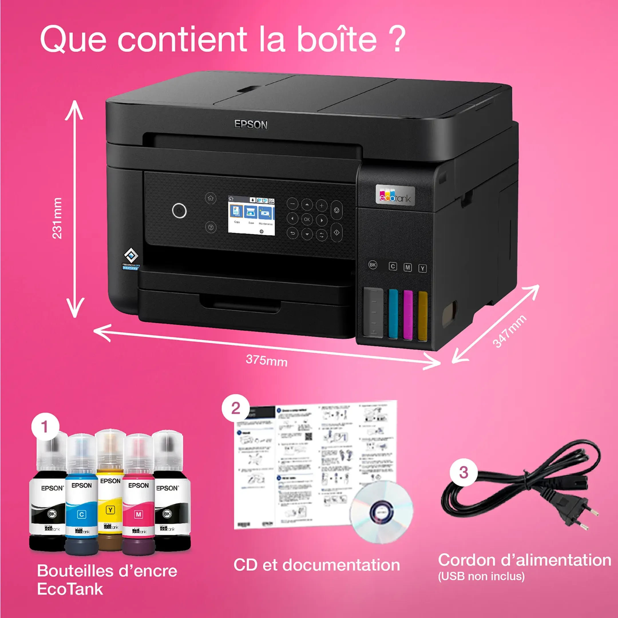 Epson EcoTank ET-3850 image