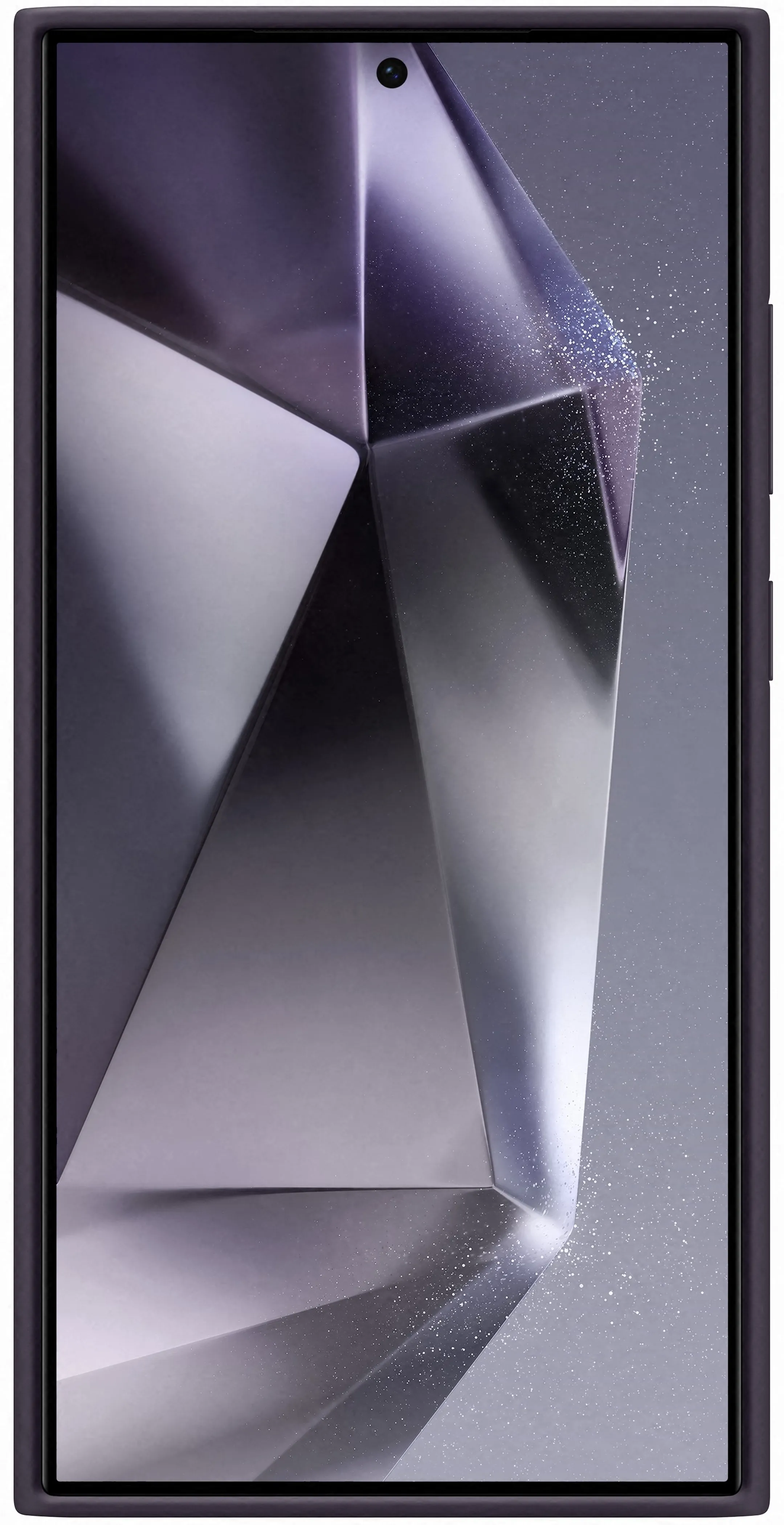 Samsung Silicone Backcover voor Galaxy S24 Ultra -Donker Violet image