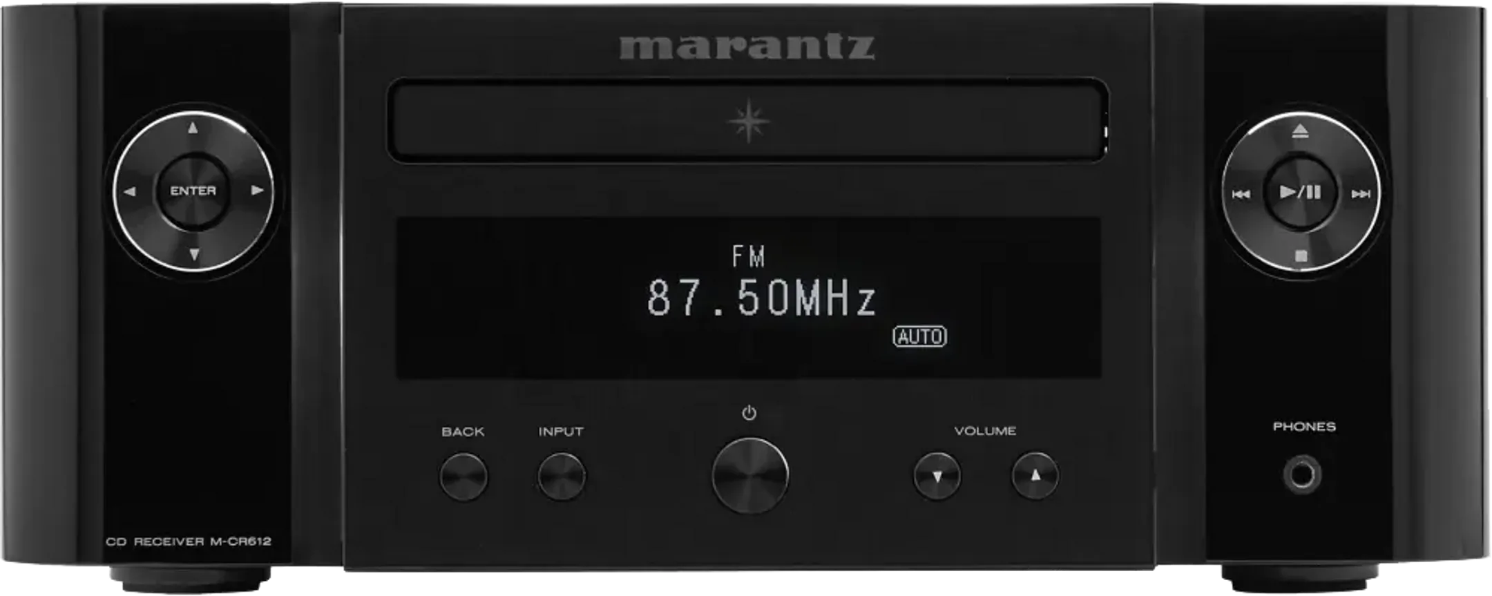 Melody X MRC612 HiFi CD-versterker - Zwart