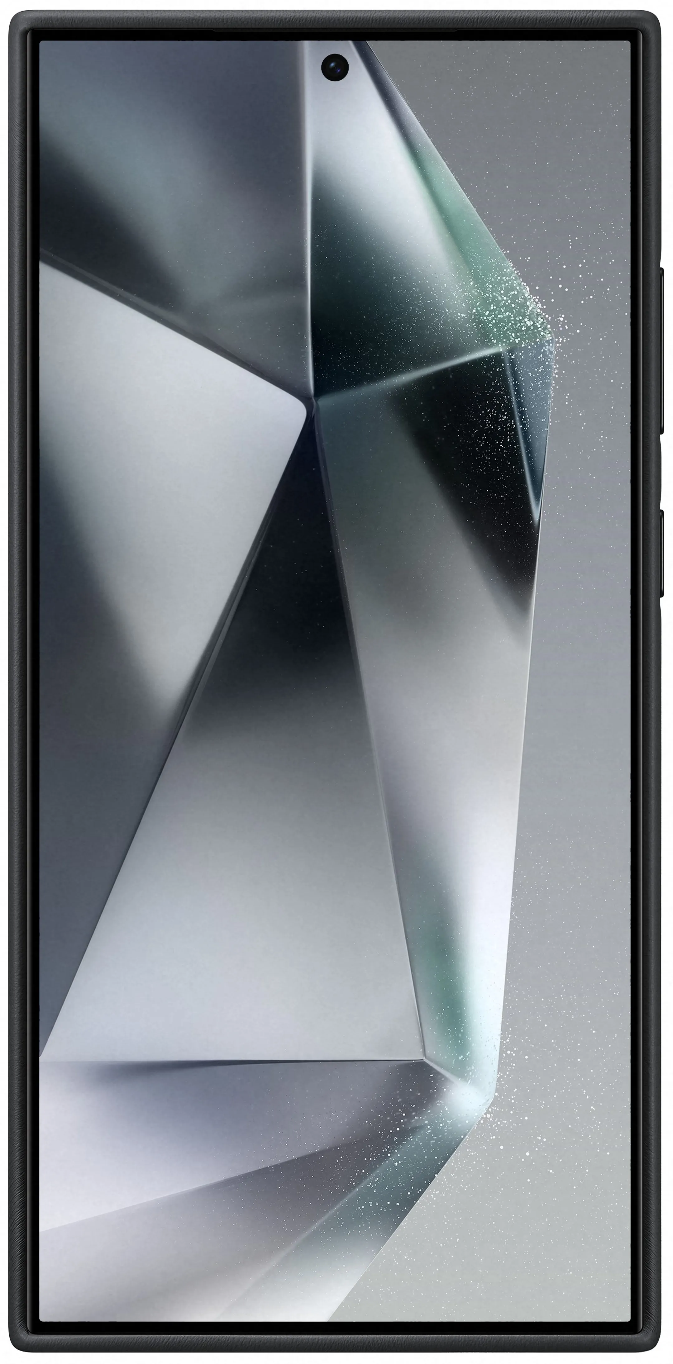 Samsung Coque en cuir pour Galaxy S24 Ultra - Noir image