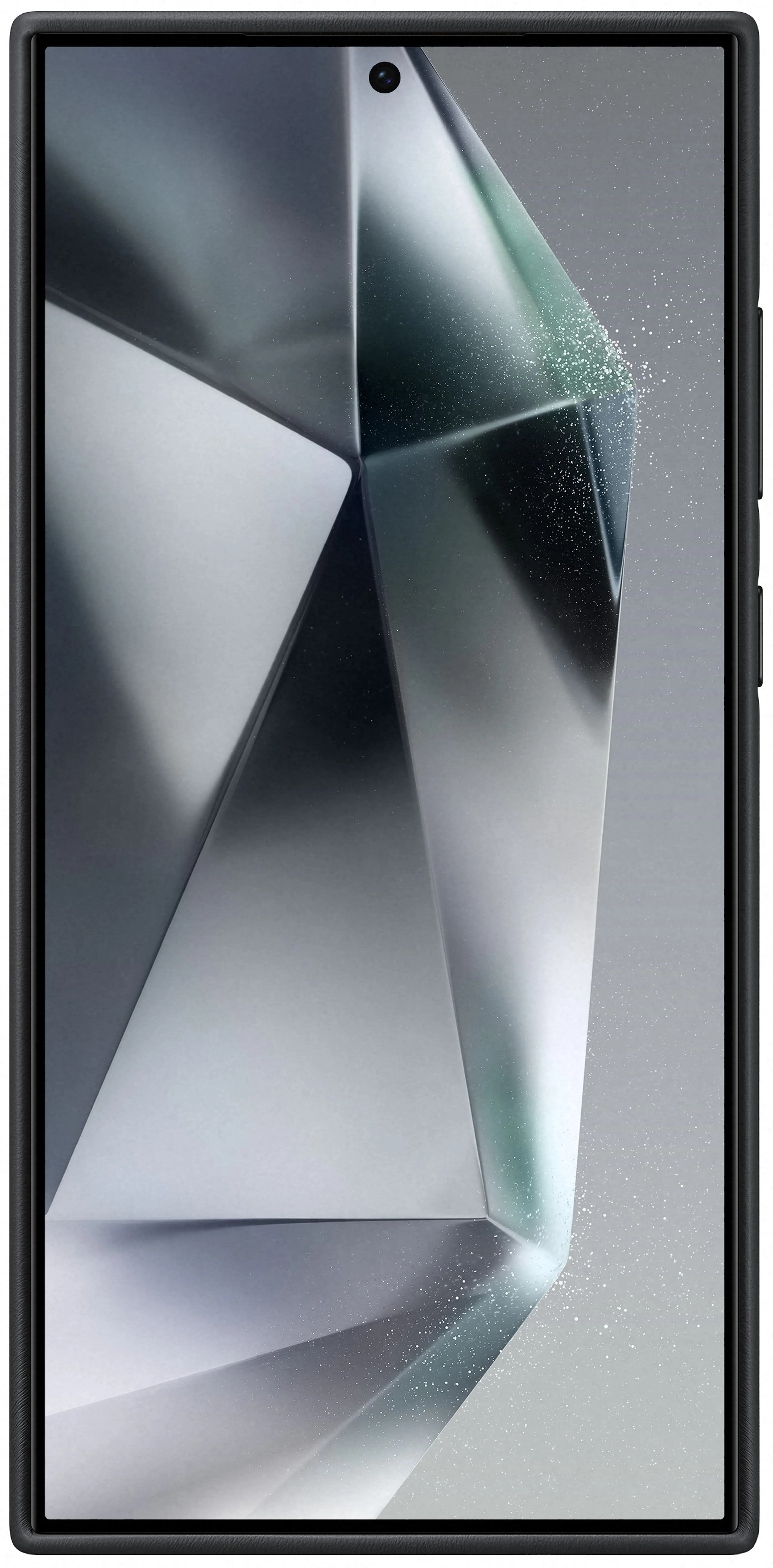 Samsung Leren backcover voor Galaxy S24 Ultra - Zwart image