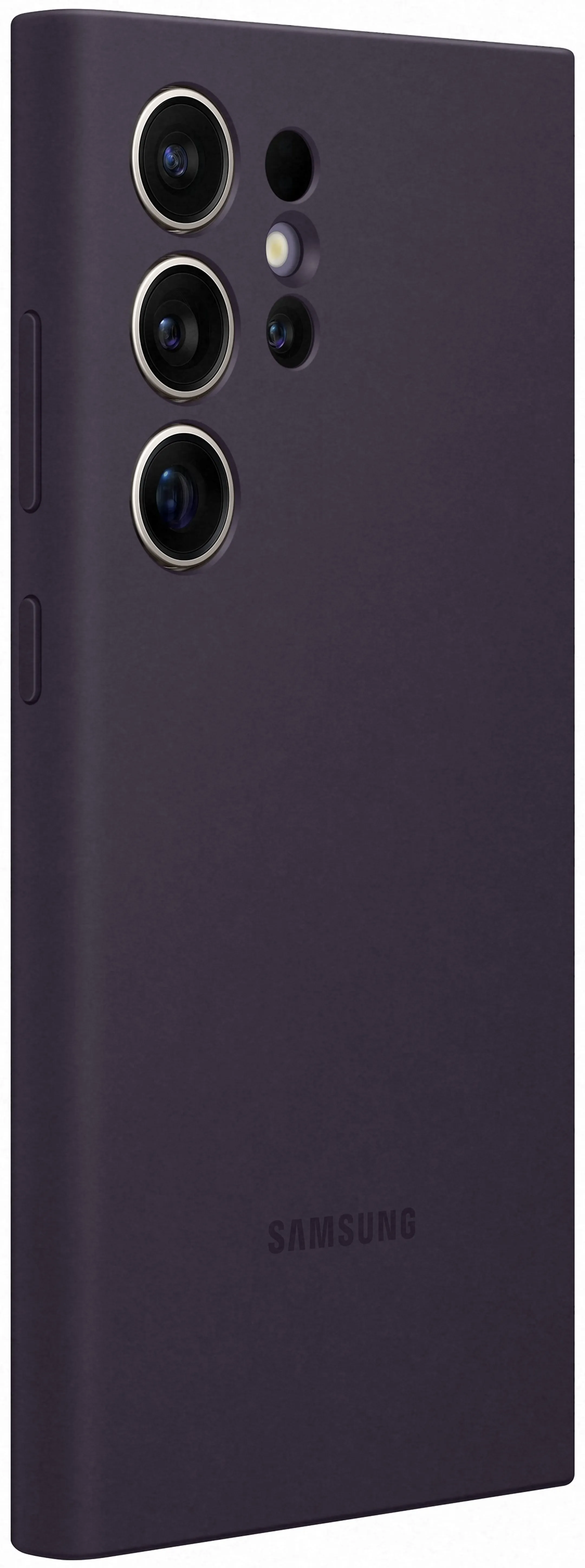 Samsung Silicone Backcover voor Galaxy S24 Ultra -Donker Violet image