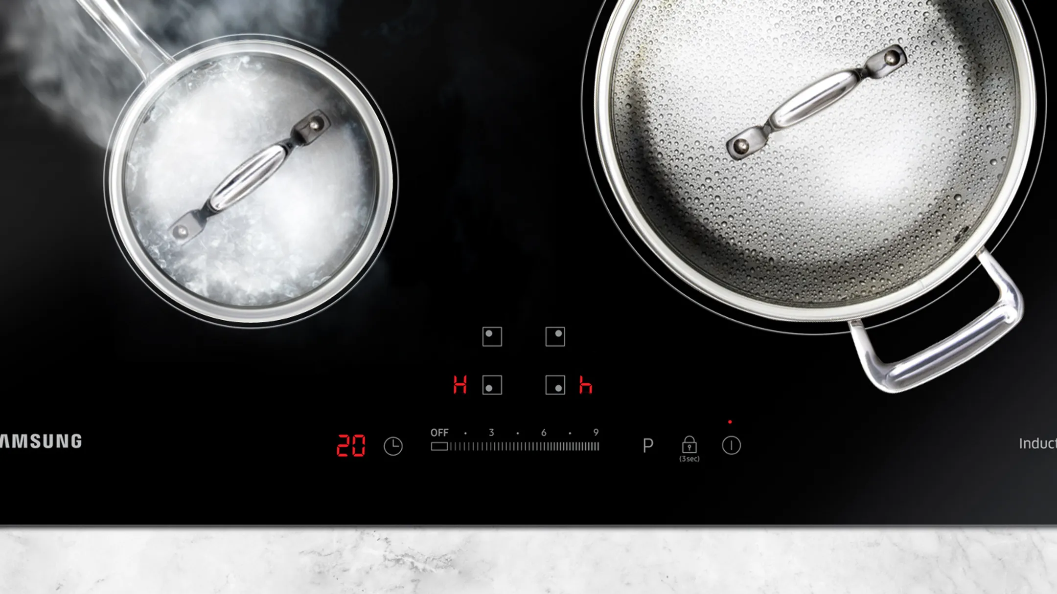 Samsung Inductiekookplaat NZ64M3707AK image
