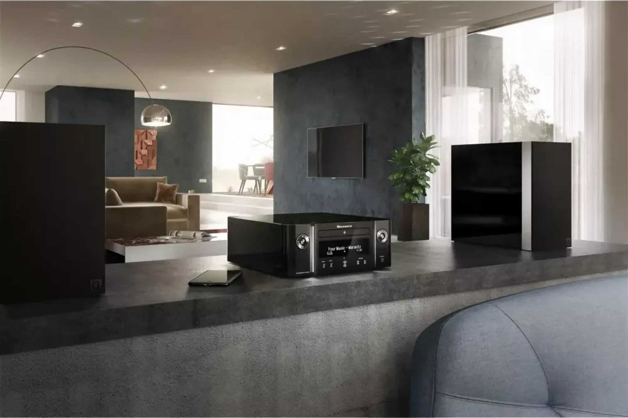 Marantz Melody X MRC612 HiFi CD-versterker - Zwart image