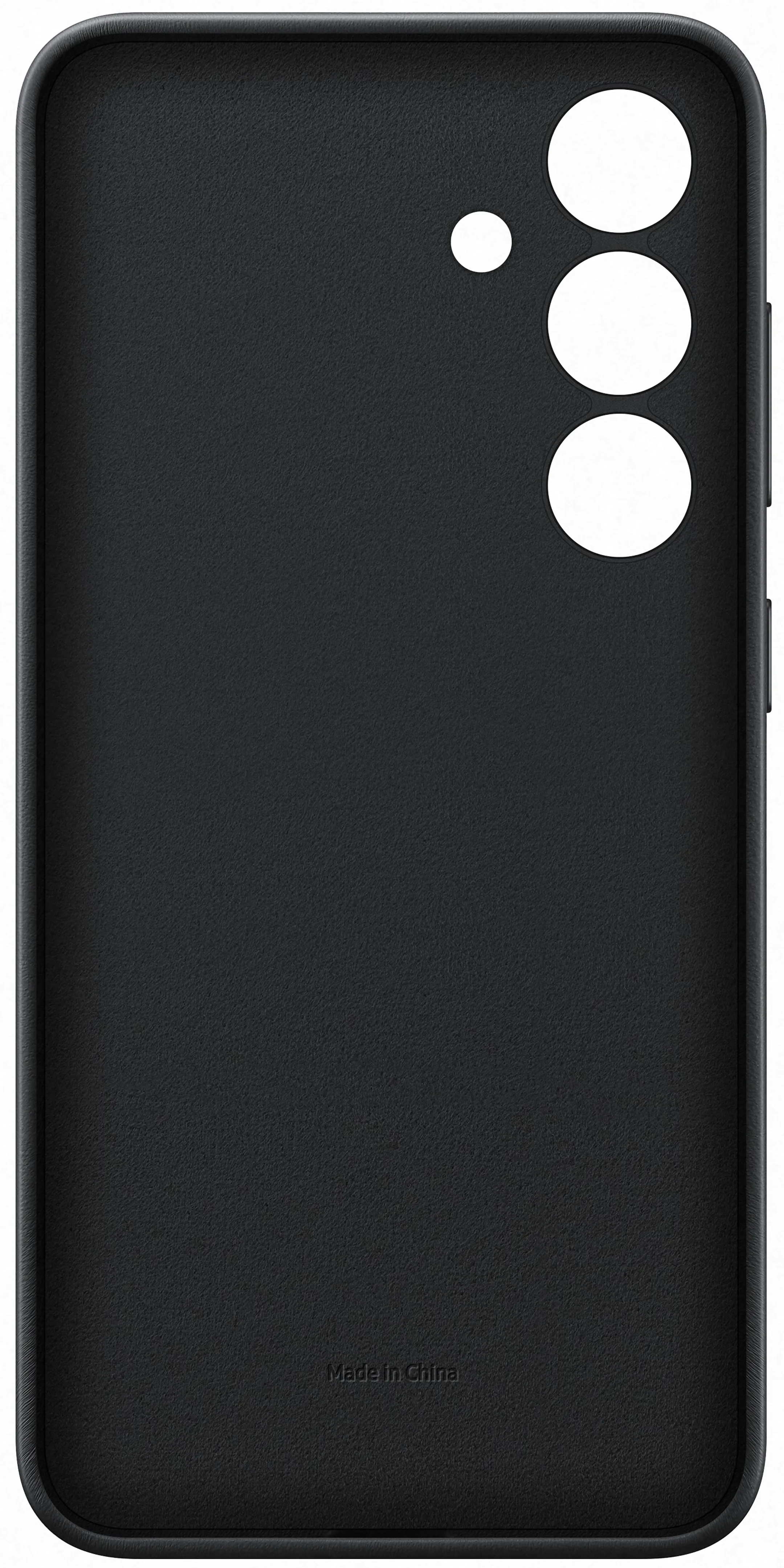 Samsung Leren backcover voor Galaxy S24 - Zwart  image