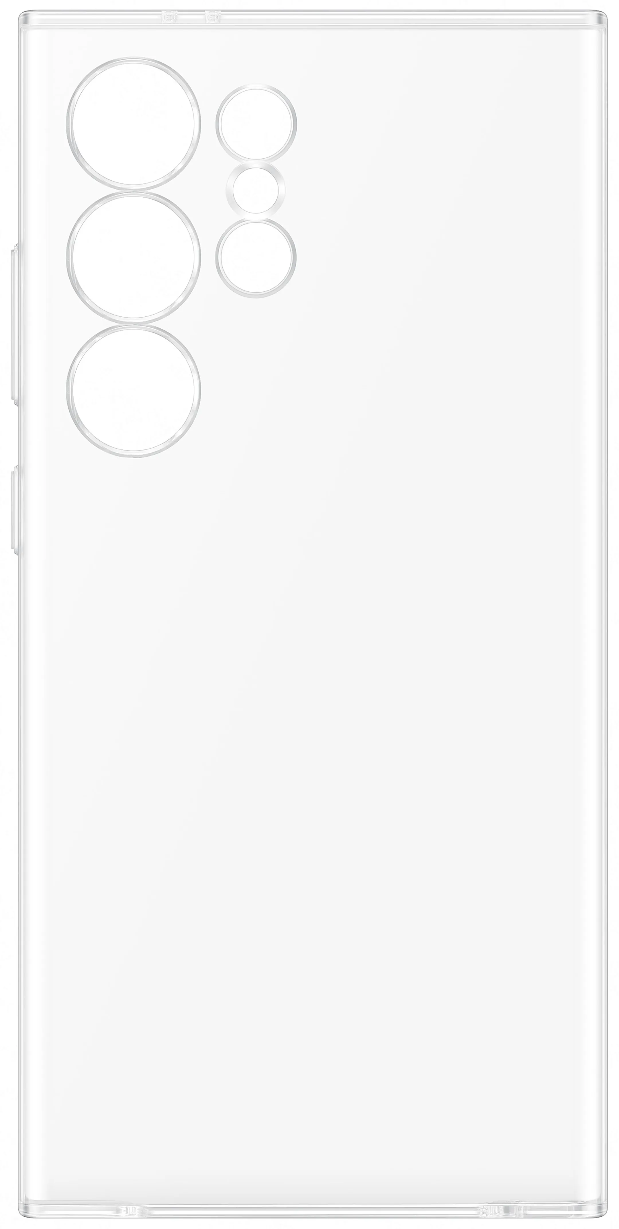 Clear cover voor Galaxy S24 Ultra - Transparant