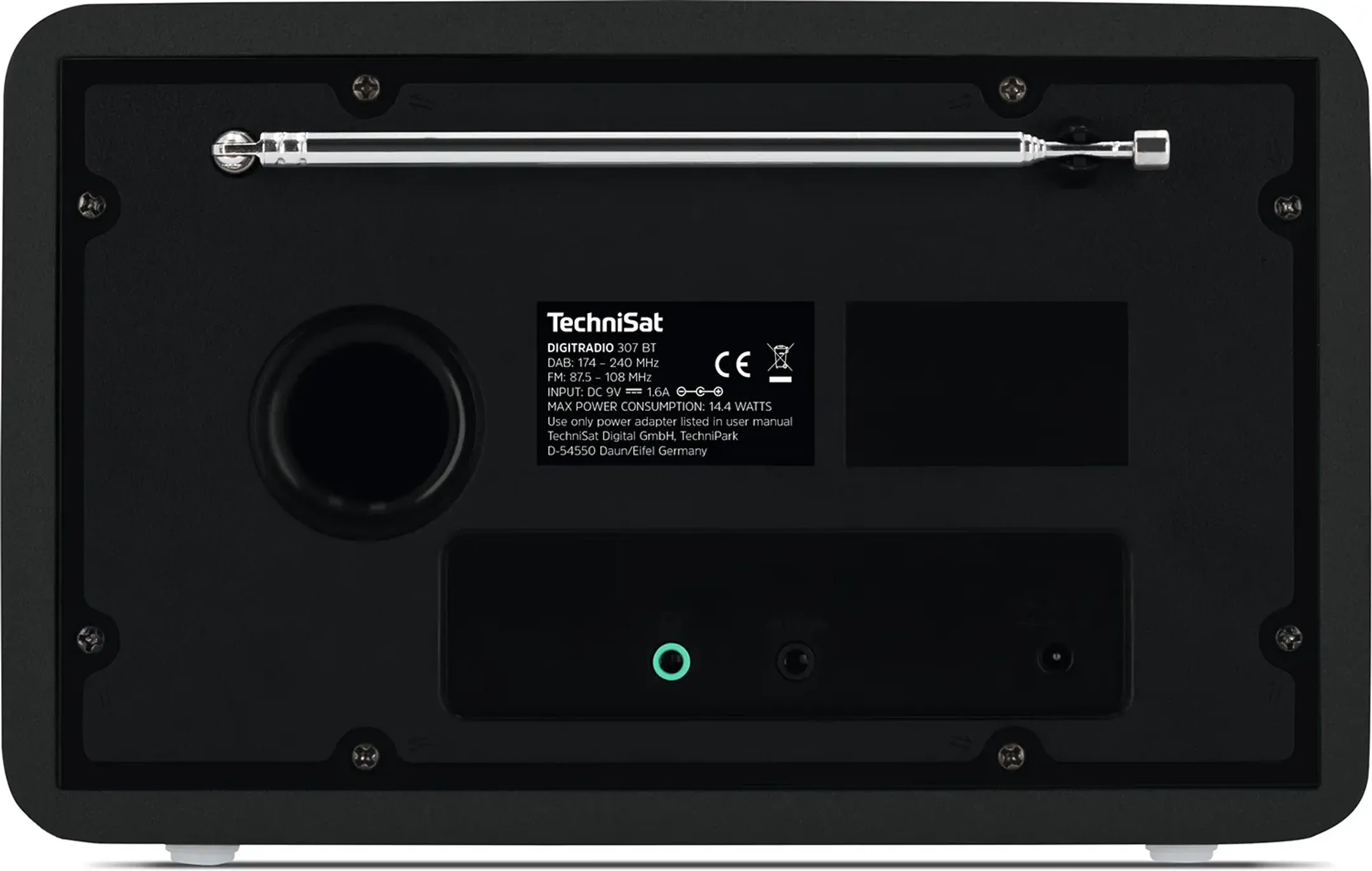 Technisat DAB+ Radio DigitRadio 307 BT - Zwart image