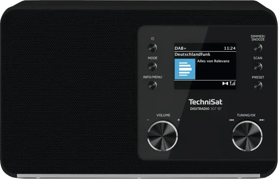 DAB+ Radio DigitRadio 307 BT - Zwart