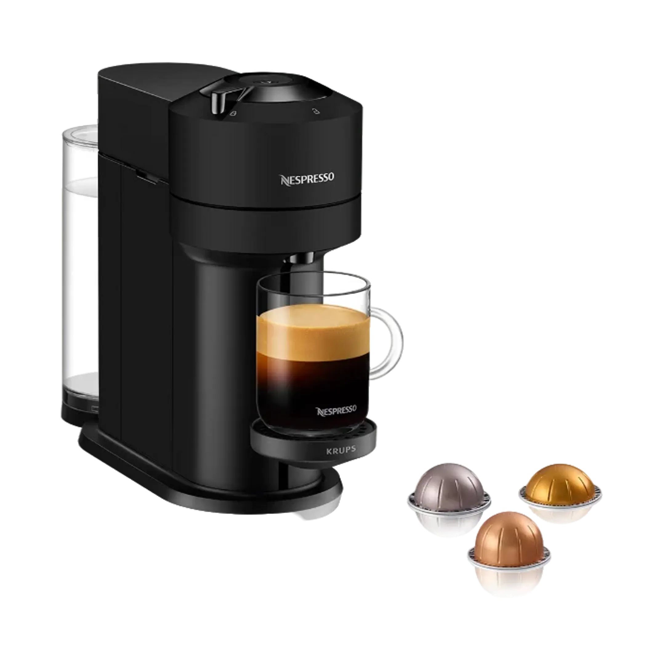 Nespresso Vertuo Next machine à café, Matt Black