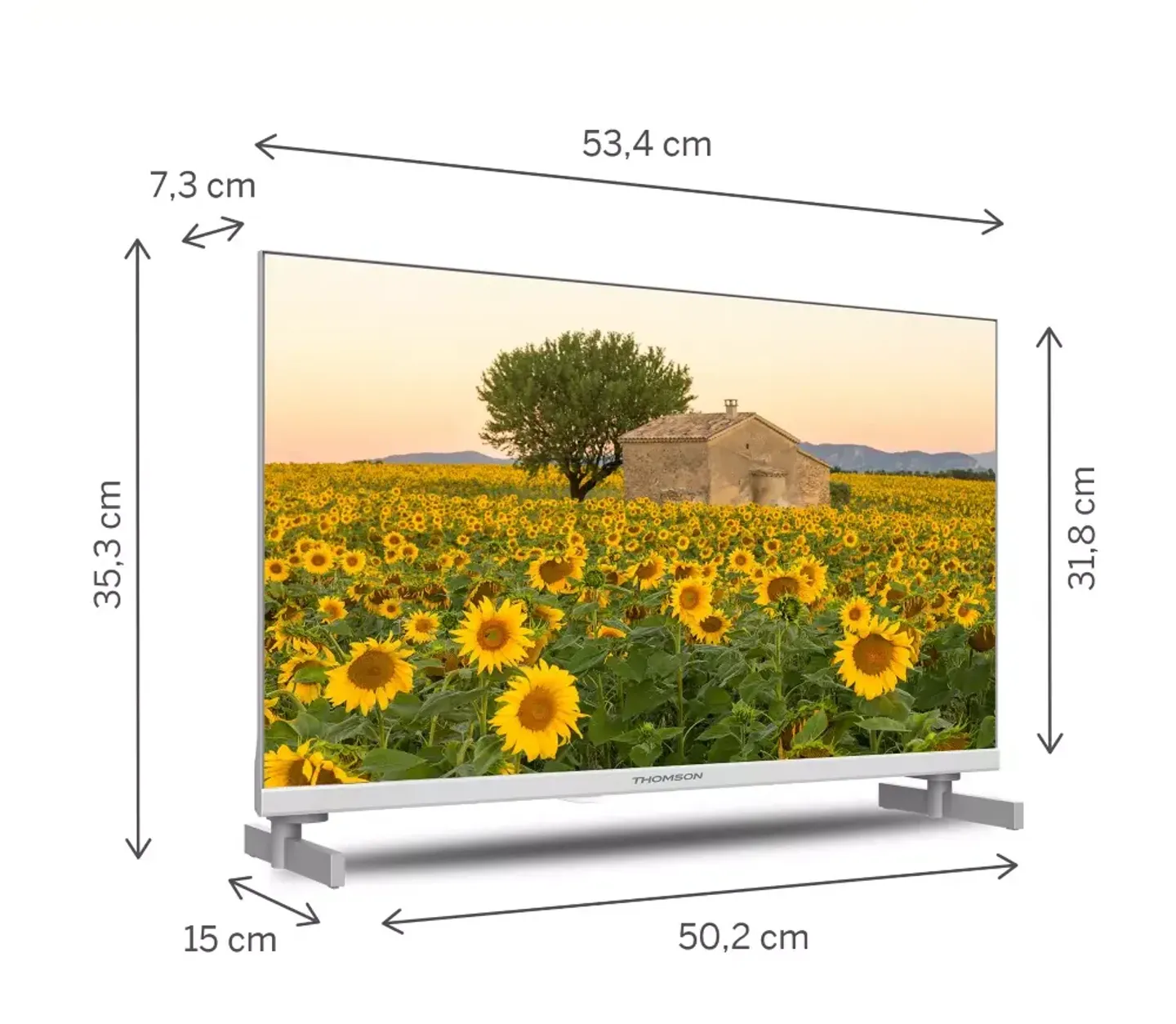 Thomson LED TV HD 24HA2S13CW - 24 inch - Bestel nu, morgen in huis