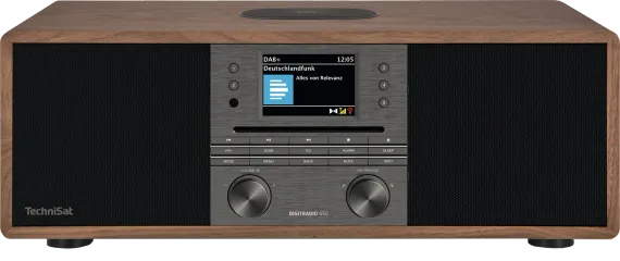 Radio avec lecteur CD DigitRadio 650 - Bois