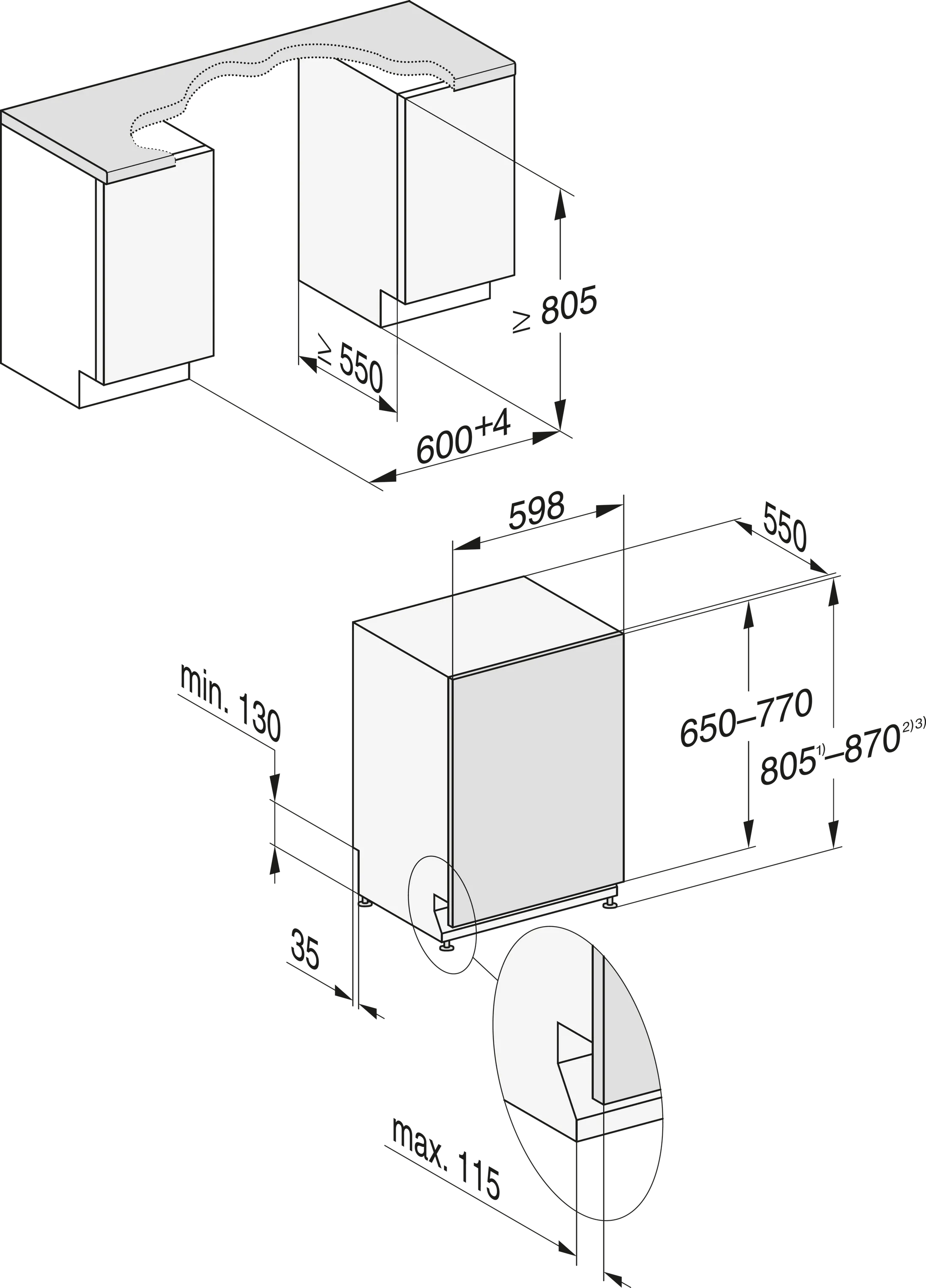 Miele Inbouw vaatwasser G 7650 SCVi AutoDos image