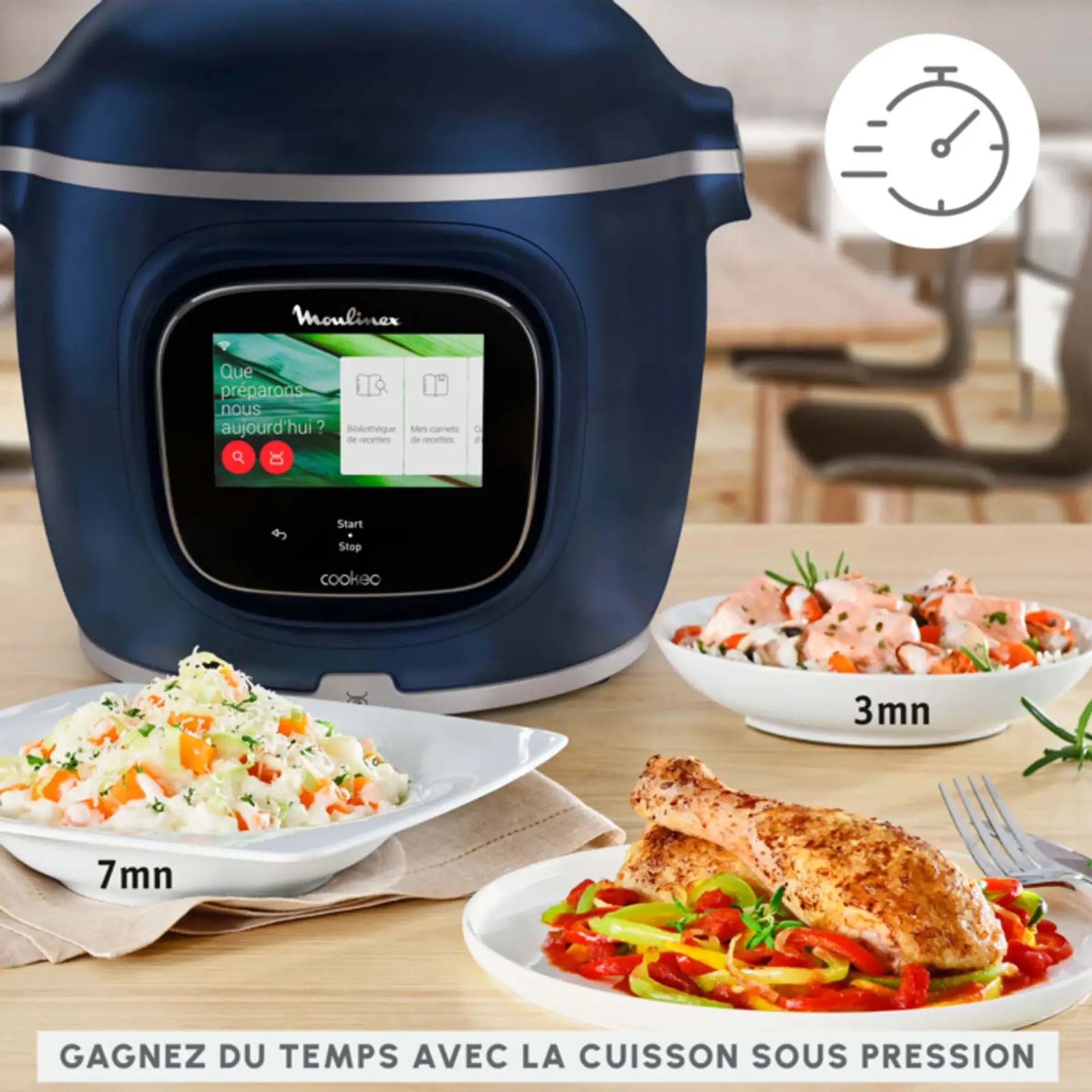 Moulinex Multicuiseur Cookeo Touch Pro CE943410 image