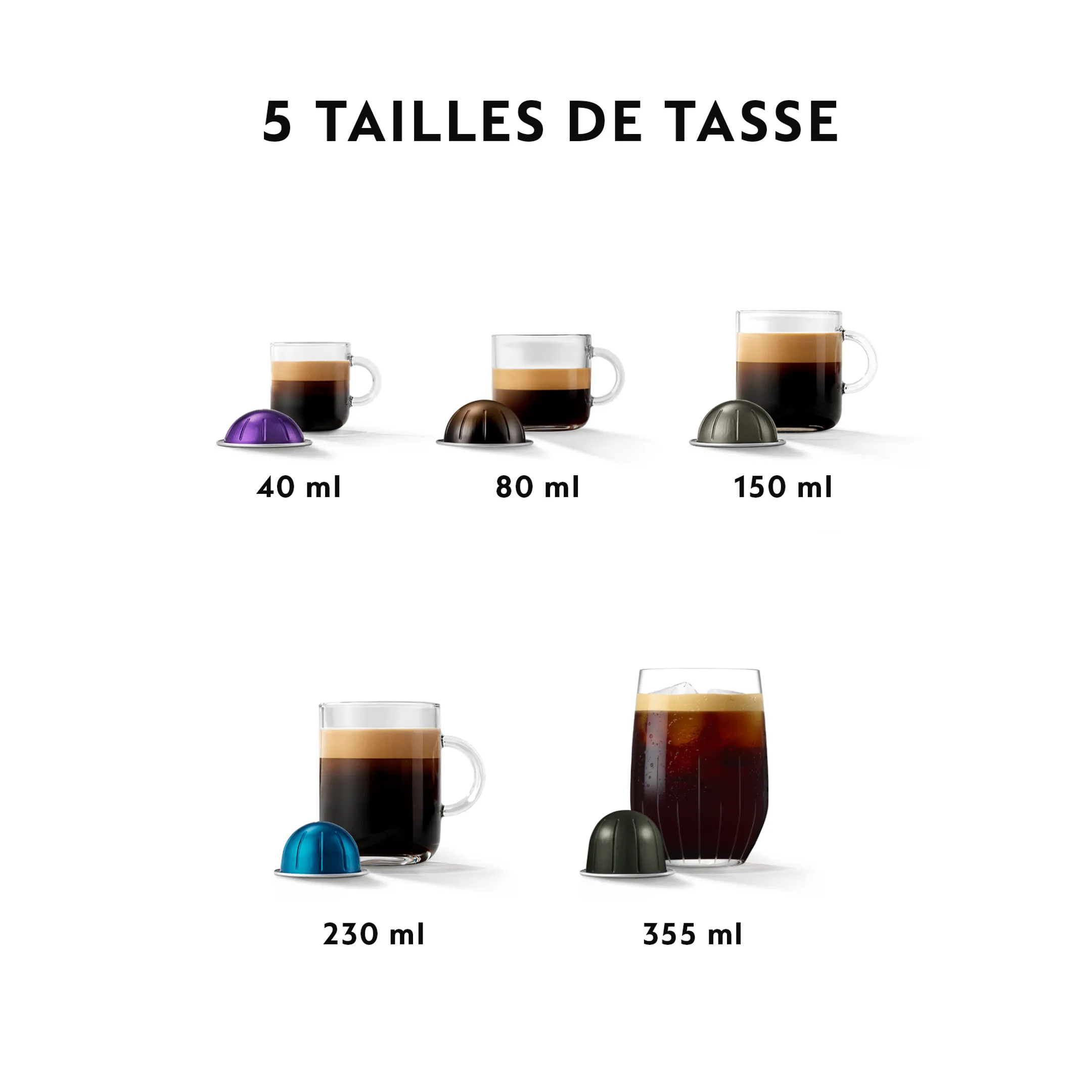 Magimix Machine à café Nespresso Vertuo Pop - Liquorice Black image