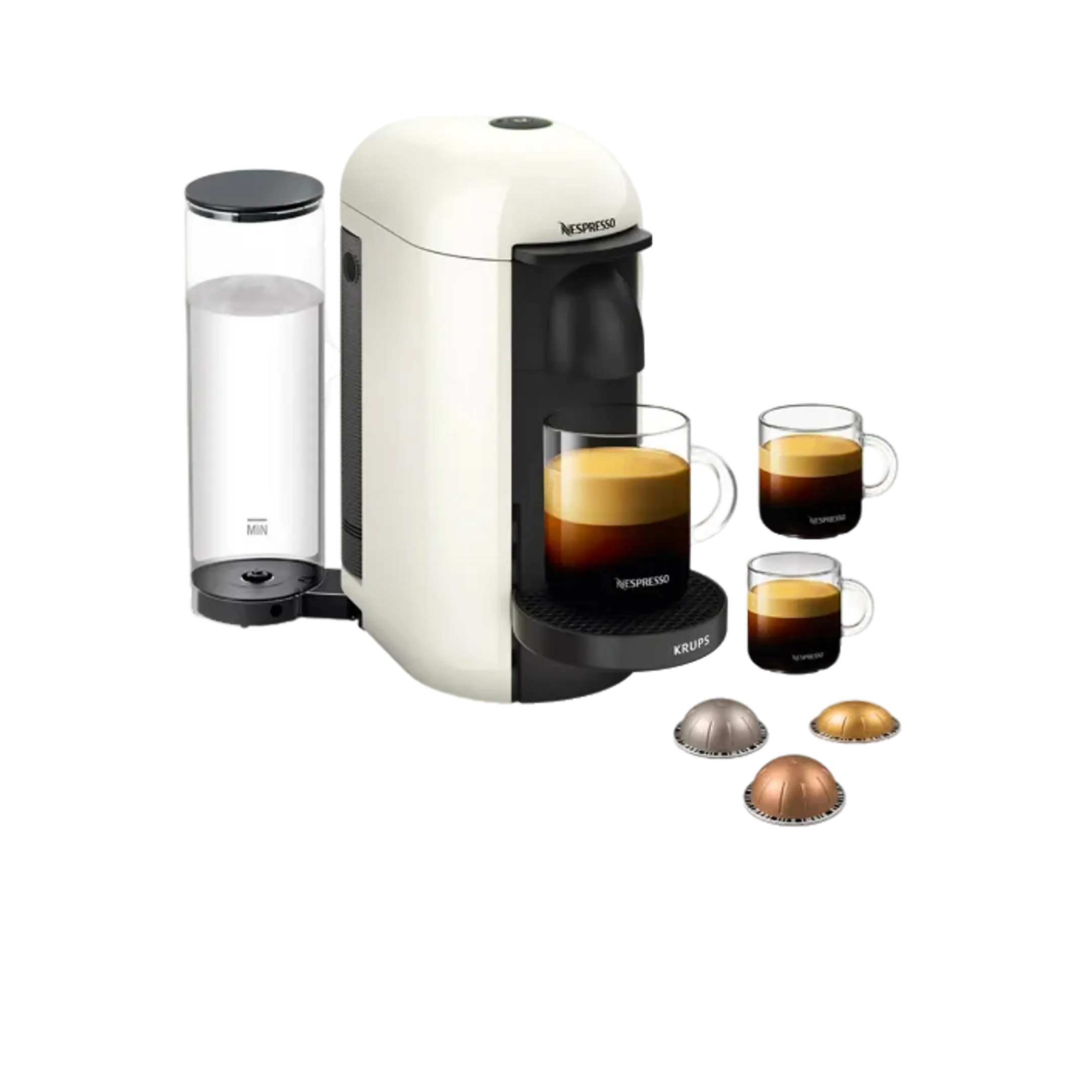 Machine à café Nespresso Vertuo Plus YY4151FD, Blanc