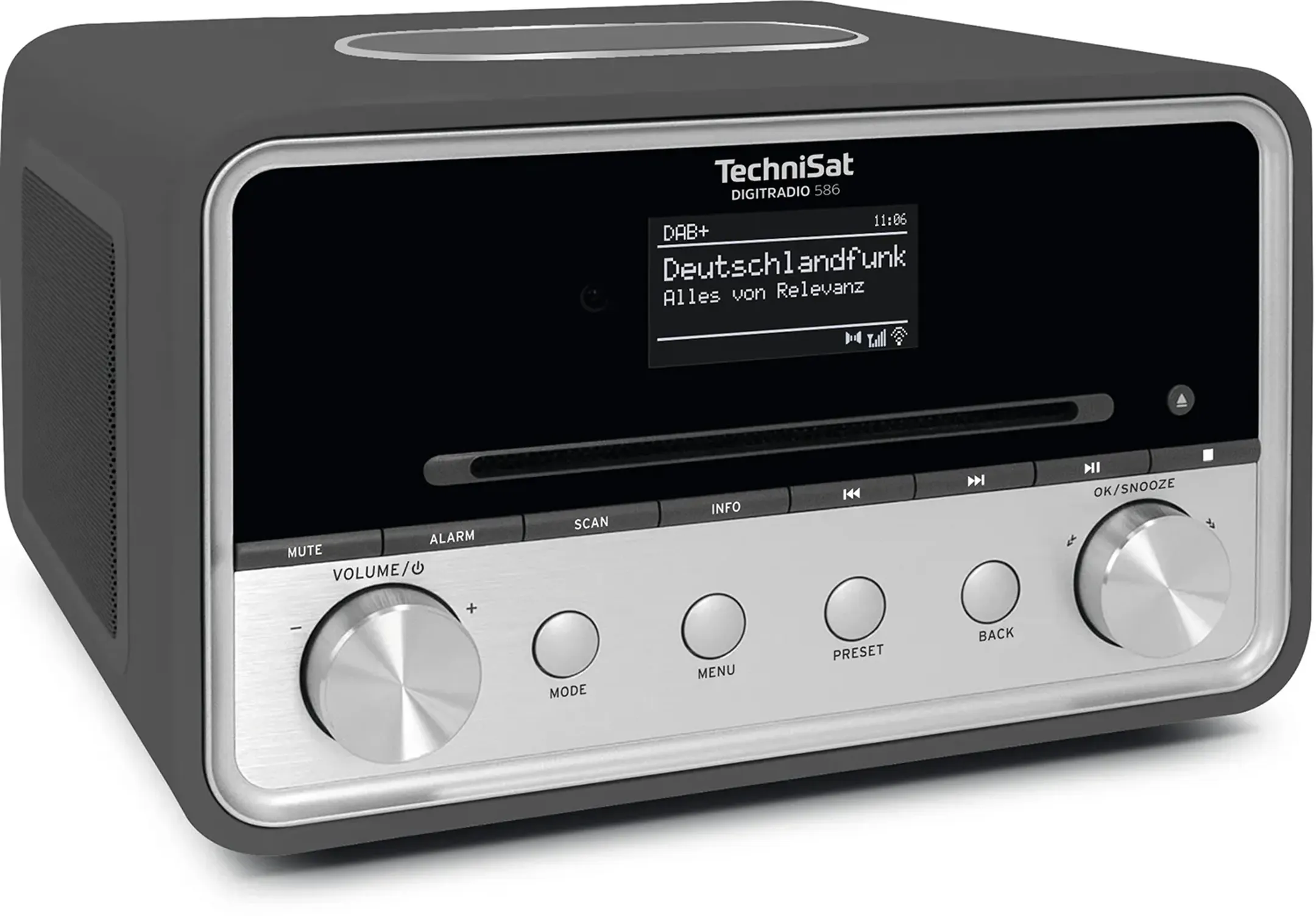 Technisat DigitRadio 586 internetradio met CD-speler - Antraciet image