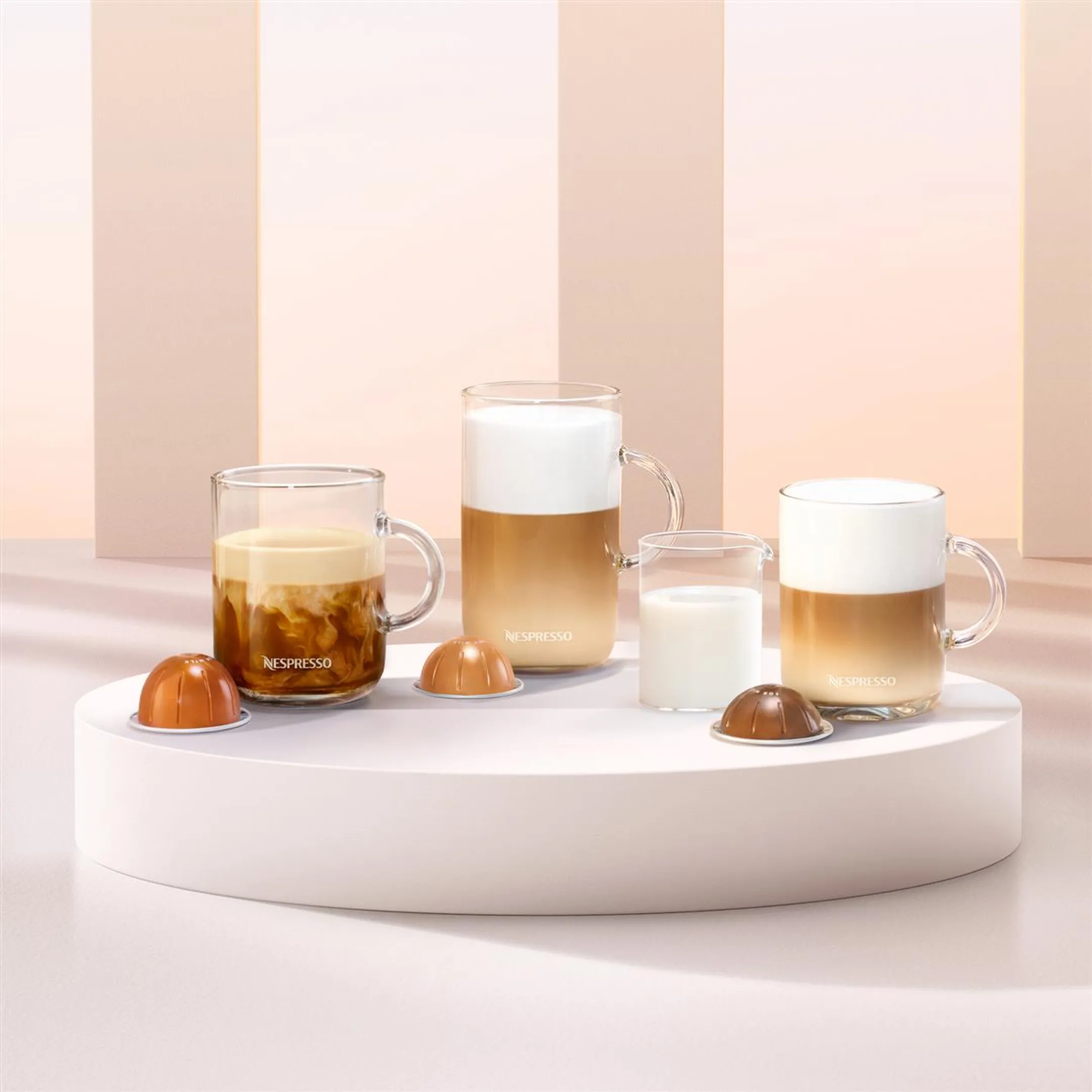 Koffiemachine Nespresso Vertuo Pop, Mango Yellow