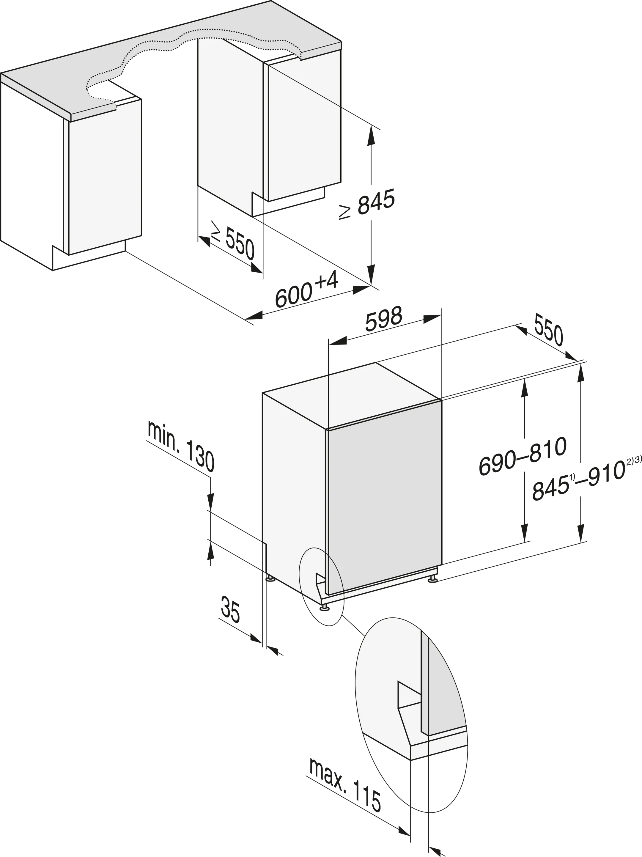 Miele Inbouw vaatwasser G 7185 SCVi XXL AutoDos image