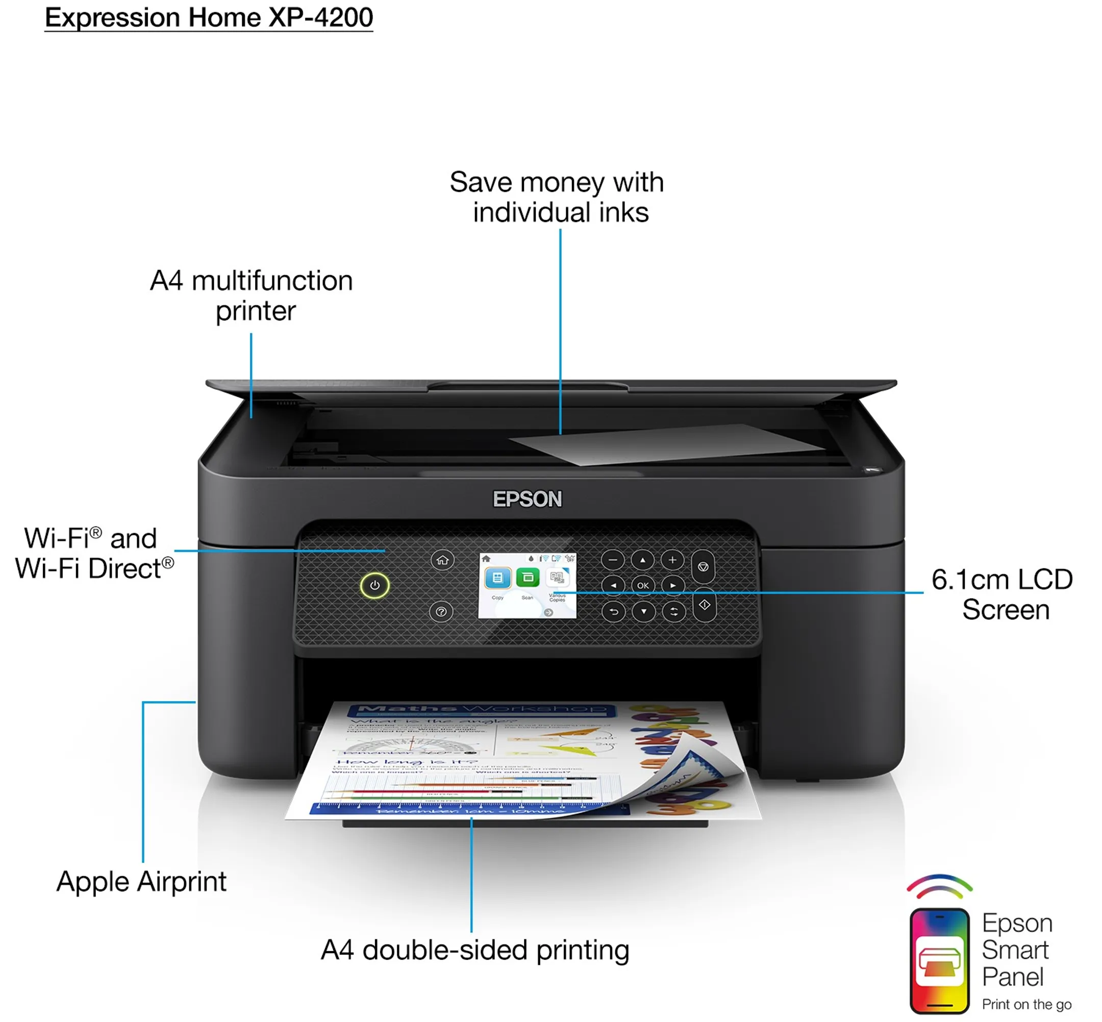 Epson Offre Groupée Expression XP-4200 + Multipack 604 XL - 4 Couleurs image