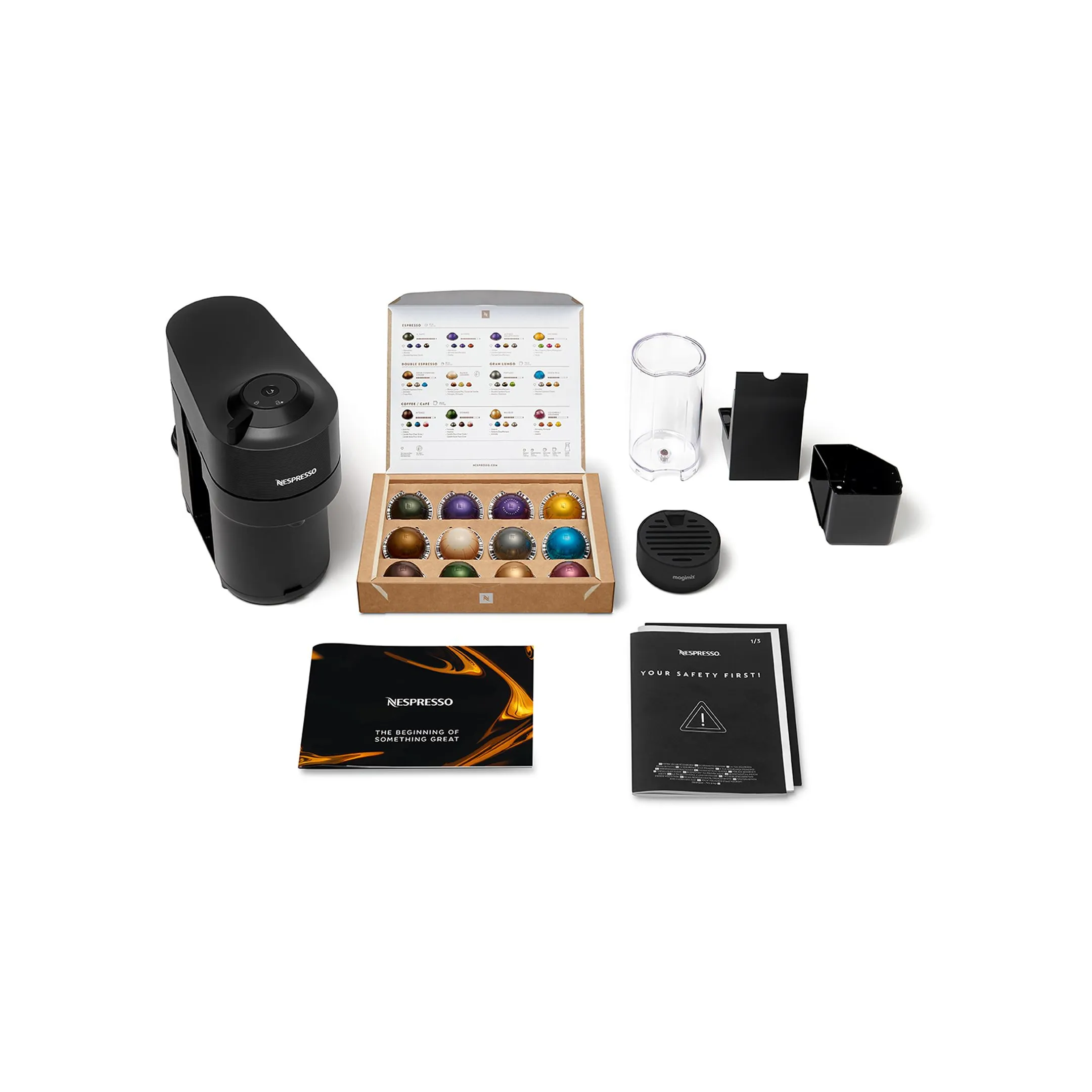 Magimix Koffiemachine Nespresso Vertuo Pop Liquorice Black image