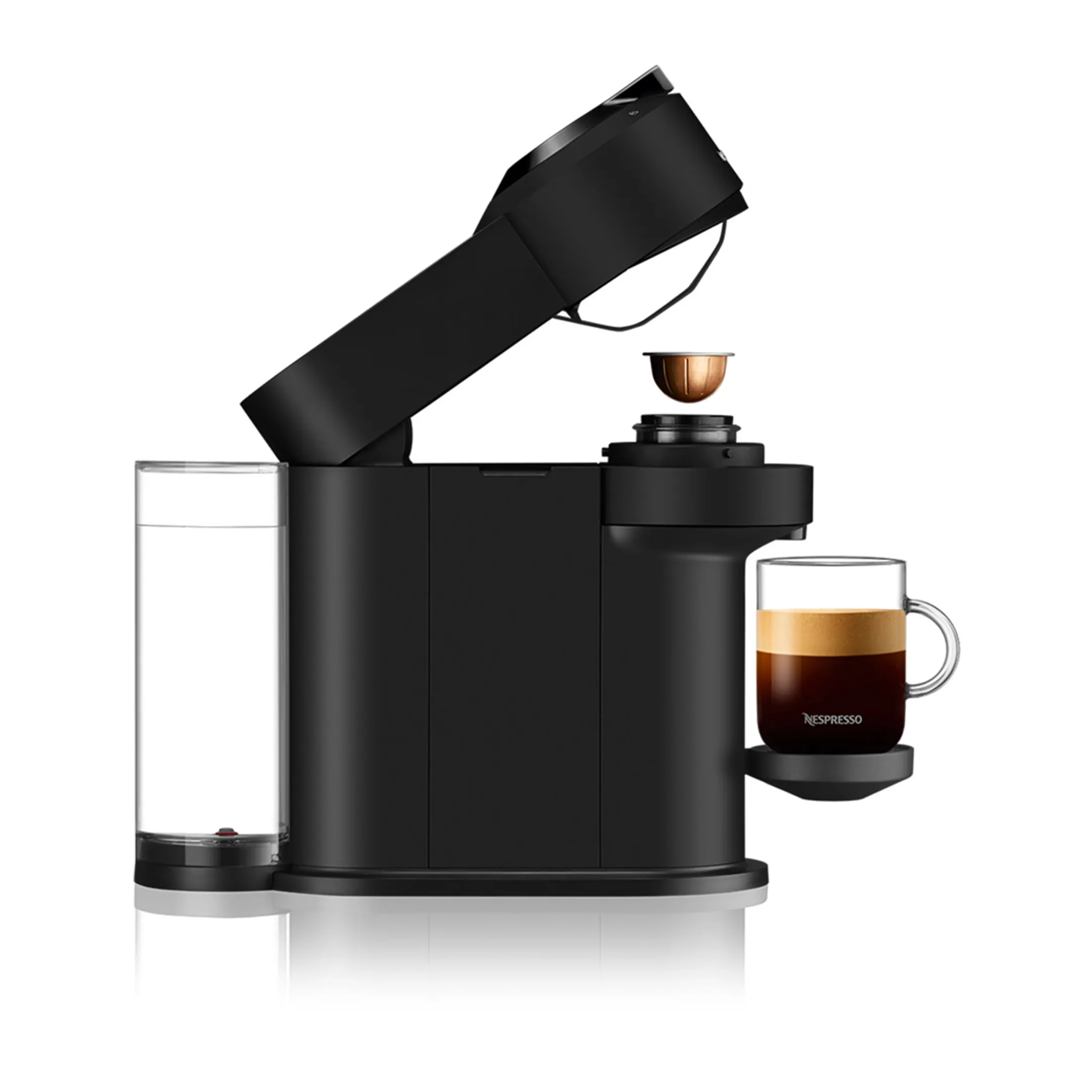 Krups Nespresso Vertuo Next koffiemachine, Matt Black image