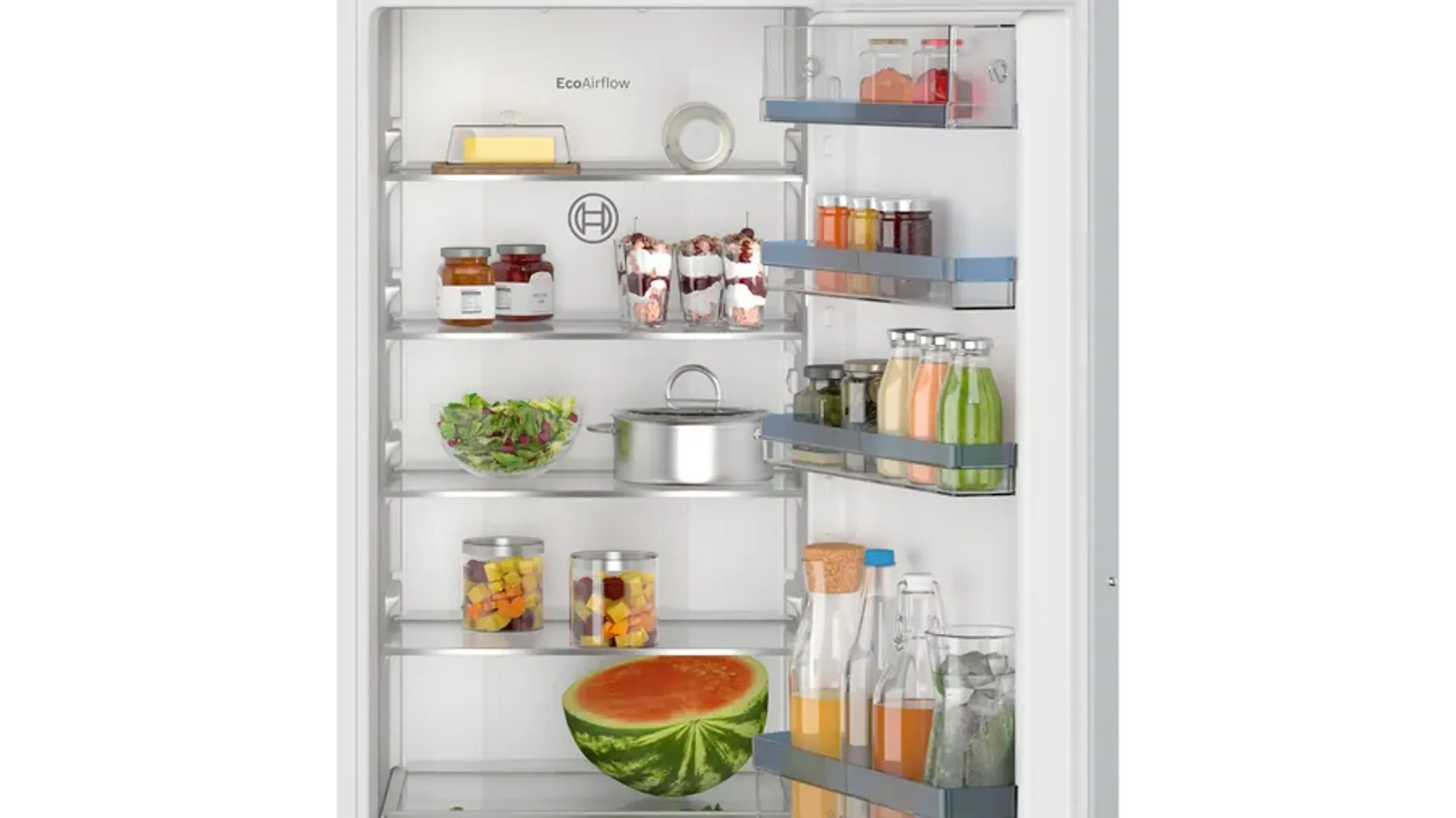 Bosch Inbouw koelkast KIR41VFE0 Serie 4 SuperCooling 122 cm image