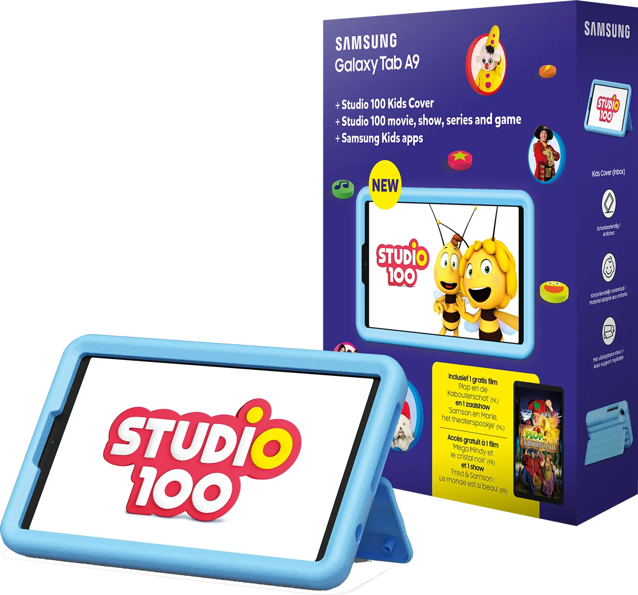 Galaxy Tab A9 Studio 100 Kids Edition 64Go