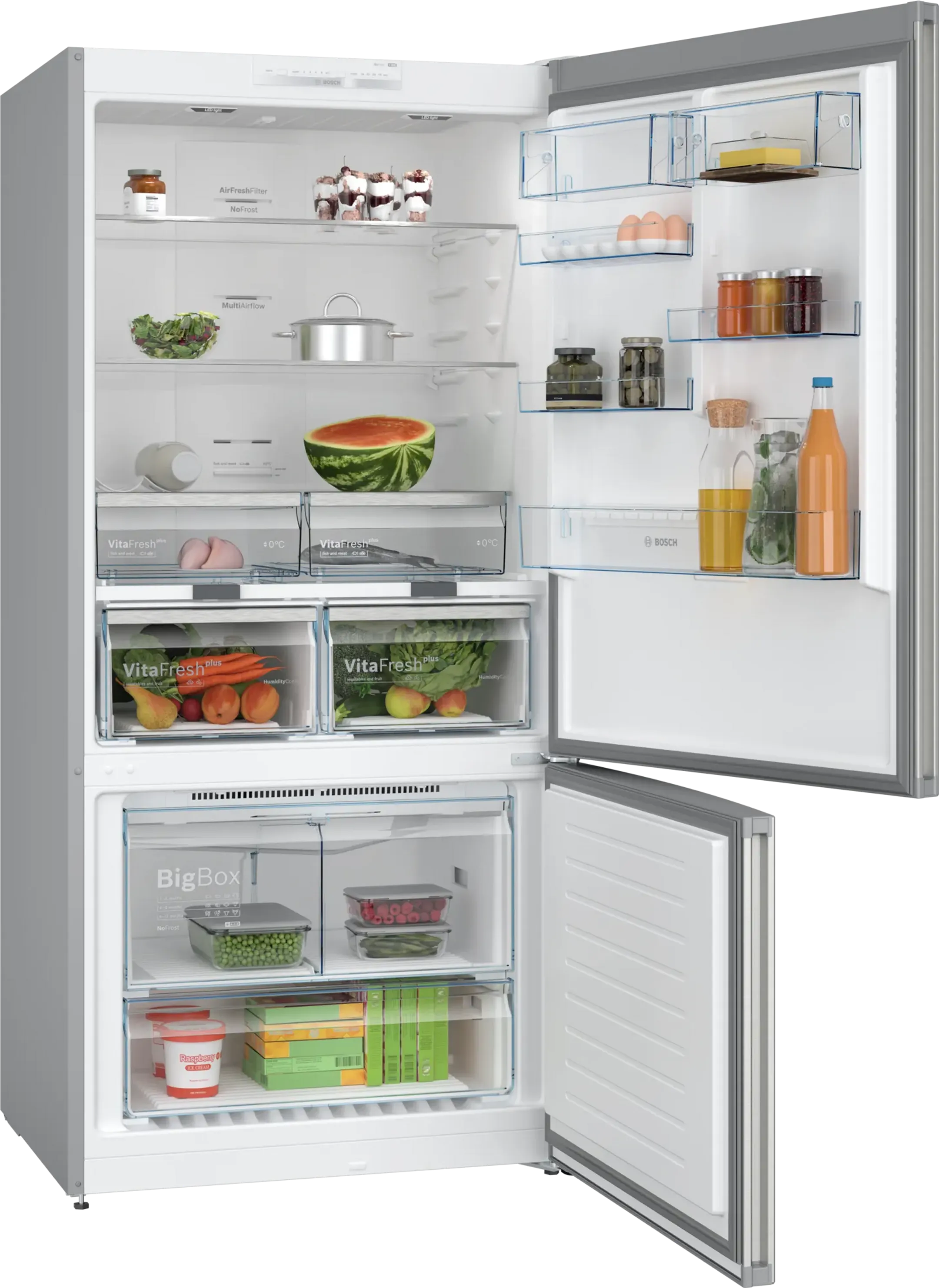 Bosch Combi frigo congélateur KGN86VIEA image