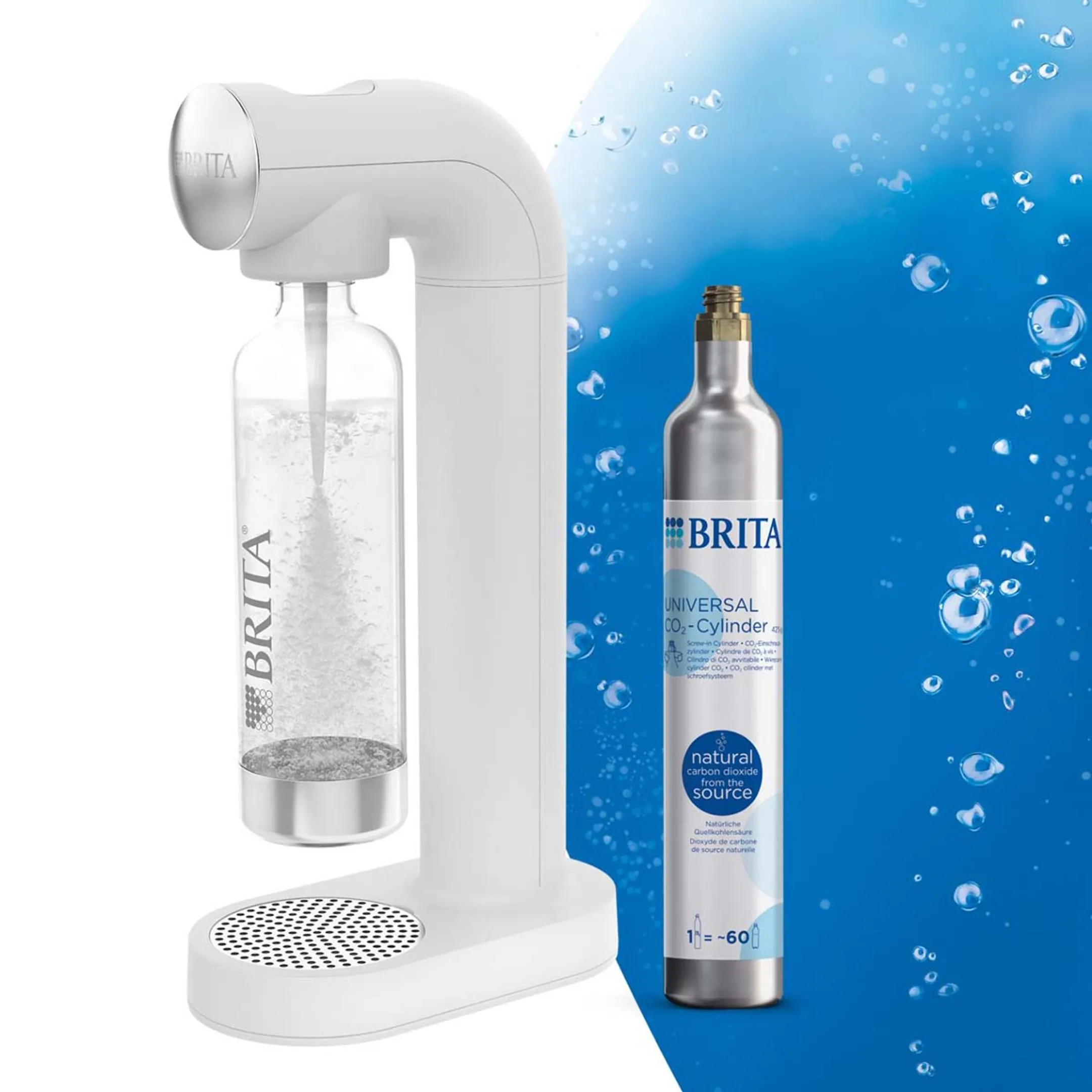 Brita Bruiswatertoestel sodaONE - Wit image