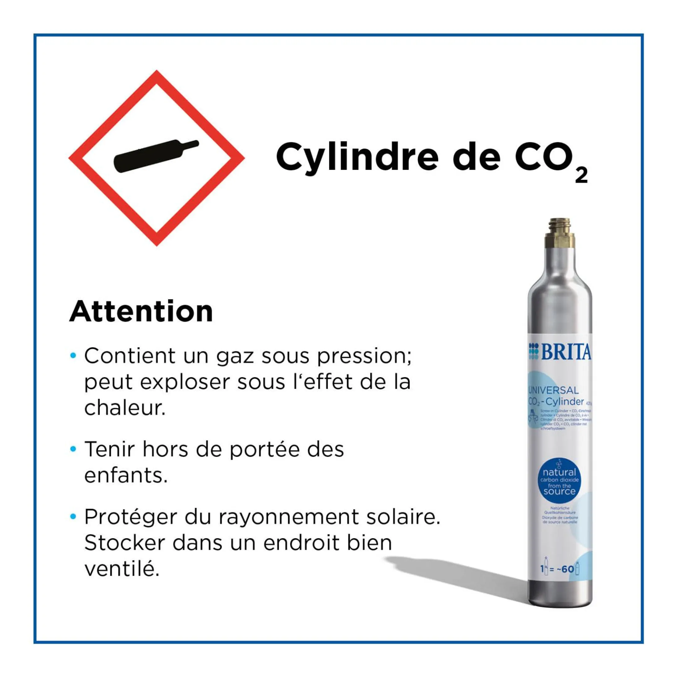 Brita Machine à boisson pétillante sodaONE - Blanc image