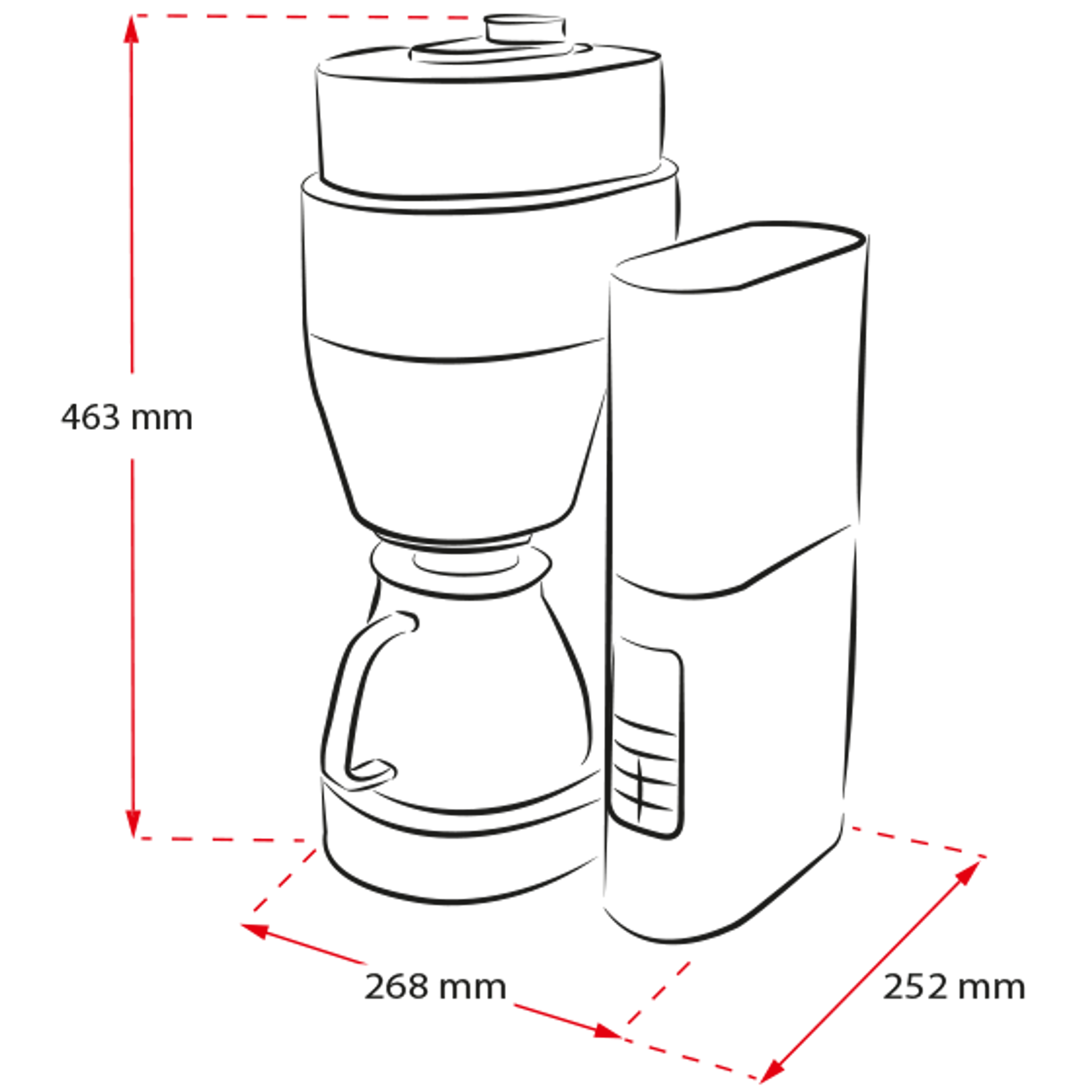 Melitta Koffiezetapparaat Aromafresh Pro 1030-01 image