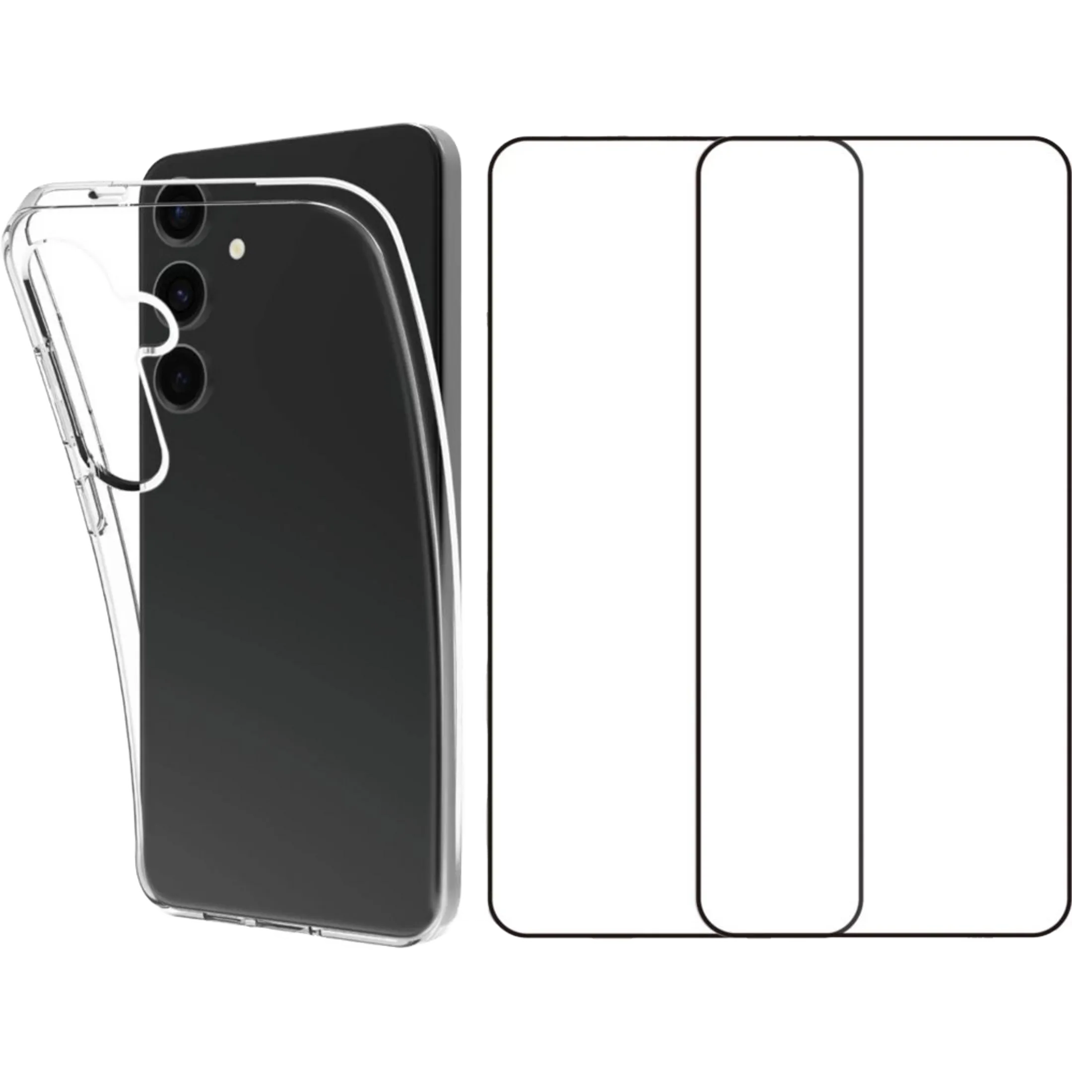 Coque + verre trempé pour Galaxy S24